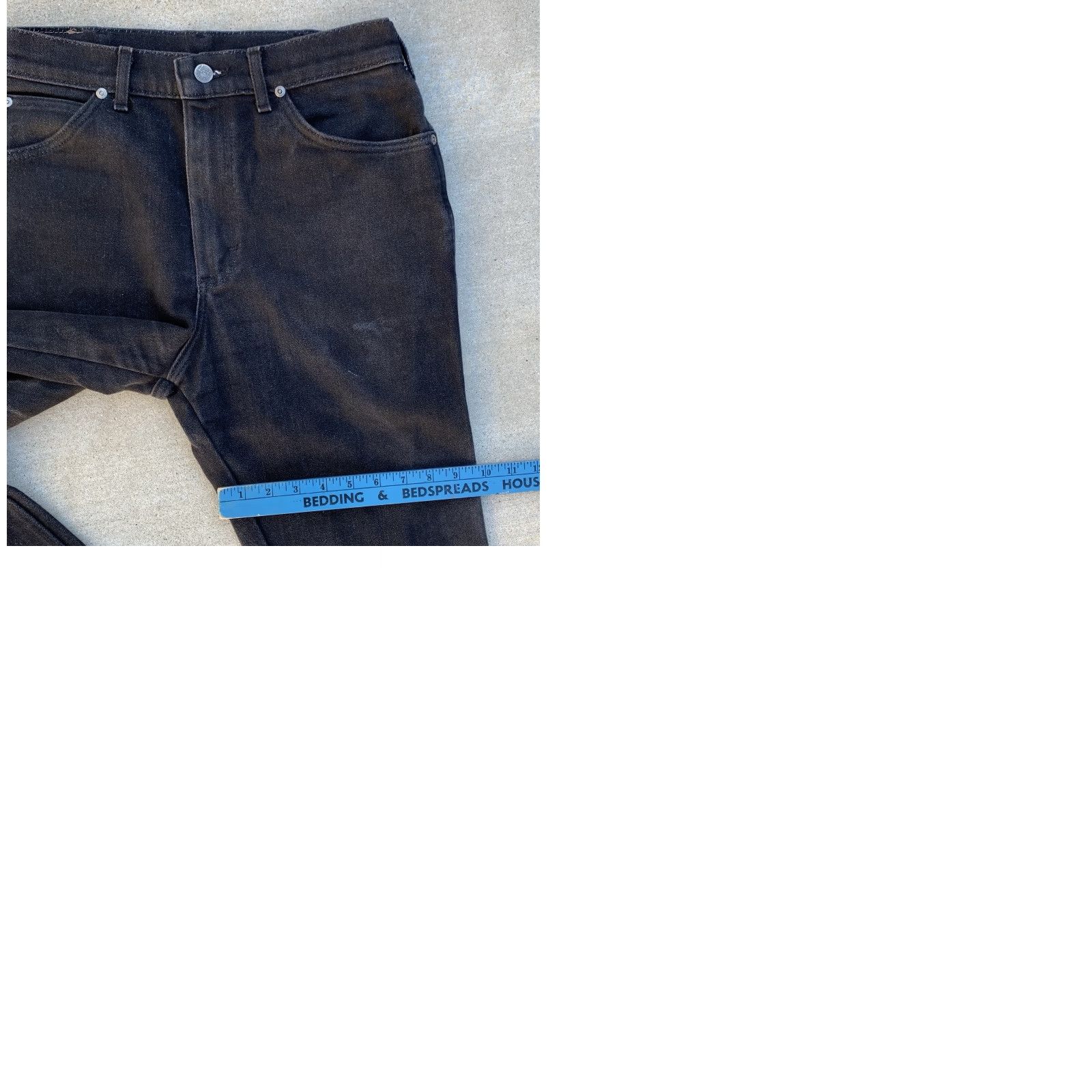 Lee VINTAGE Lee Riders Jeans Union Made Black 33 33 Measure 31 Waist 31.25 Inseam Size US 33 - 12 Thumbnail