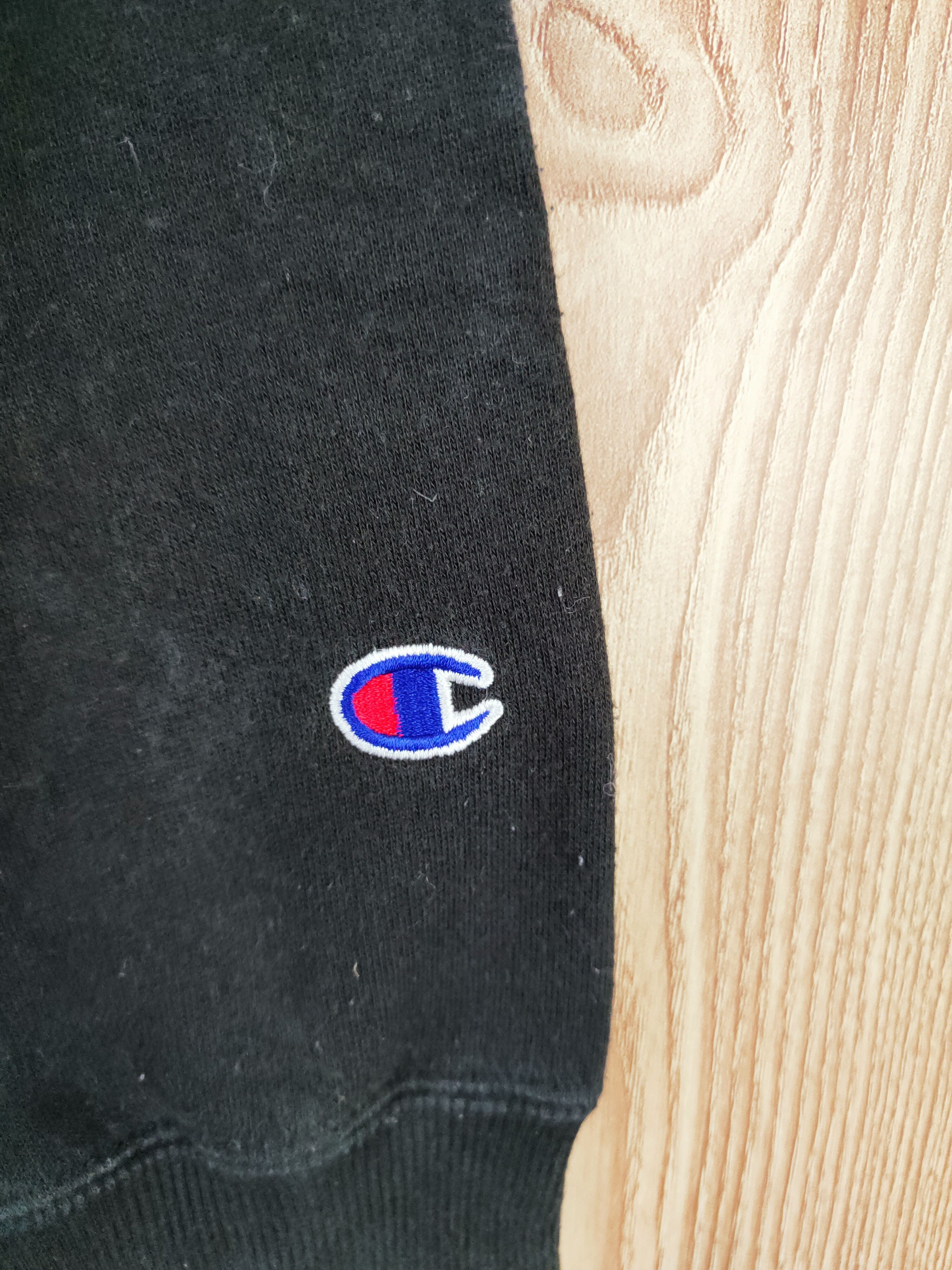 Champion × Vintage Champion Black Faded Sweatshirts #W255 Size US L / EU 52-54 / 3 - 7 Thumbnail
