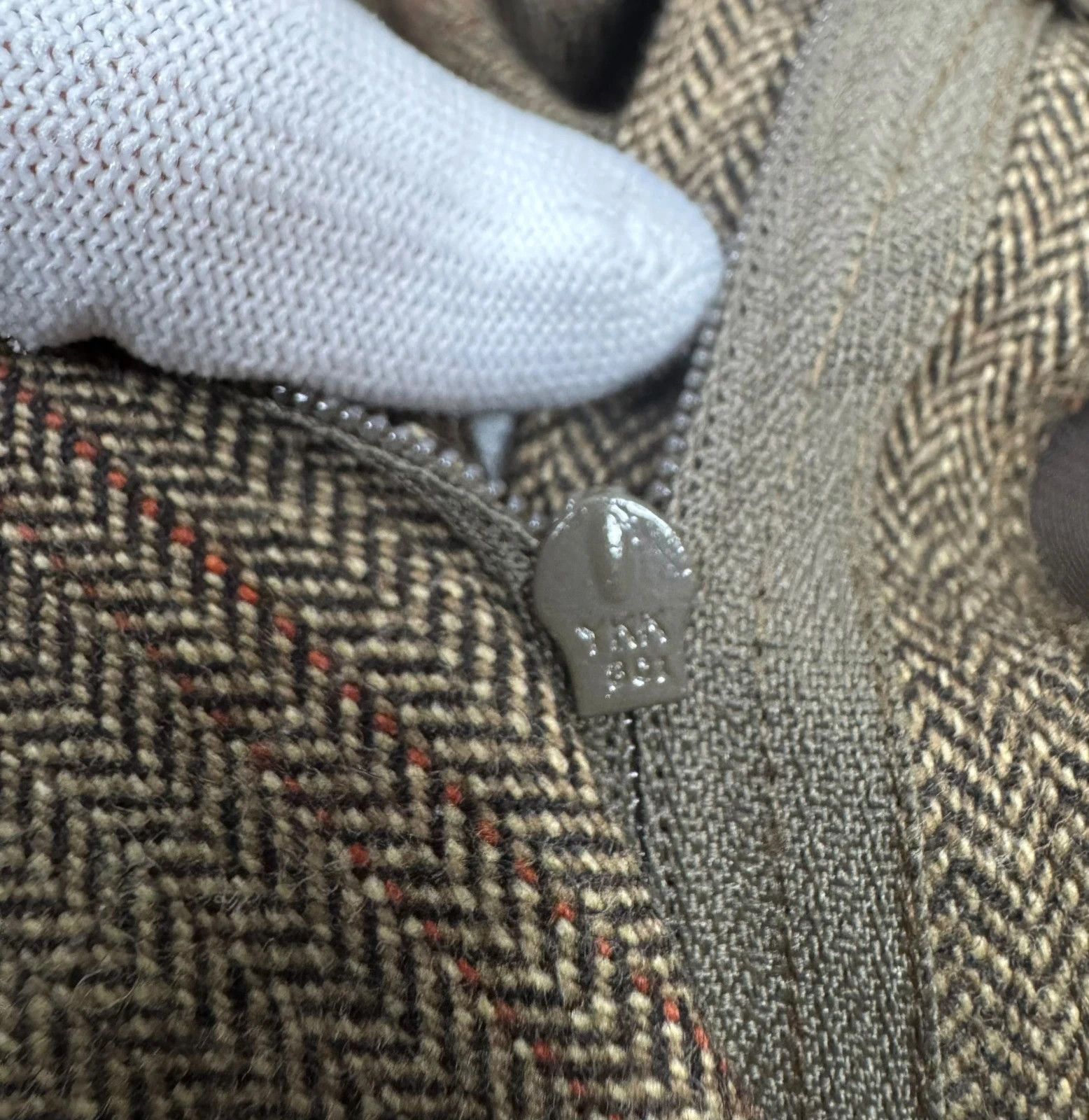 Other Basic By Timo Wool Herringbone Tweed Crop Pants size M Size 32" / US 10 / IT 46 - 15 Thumbnail