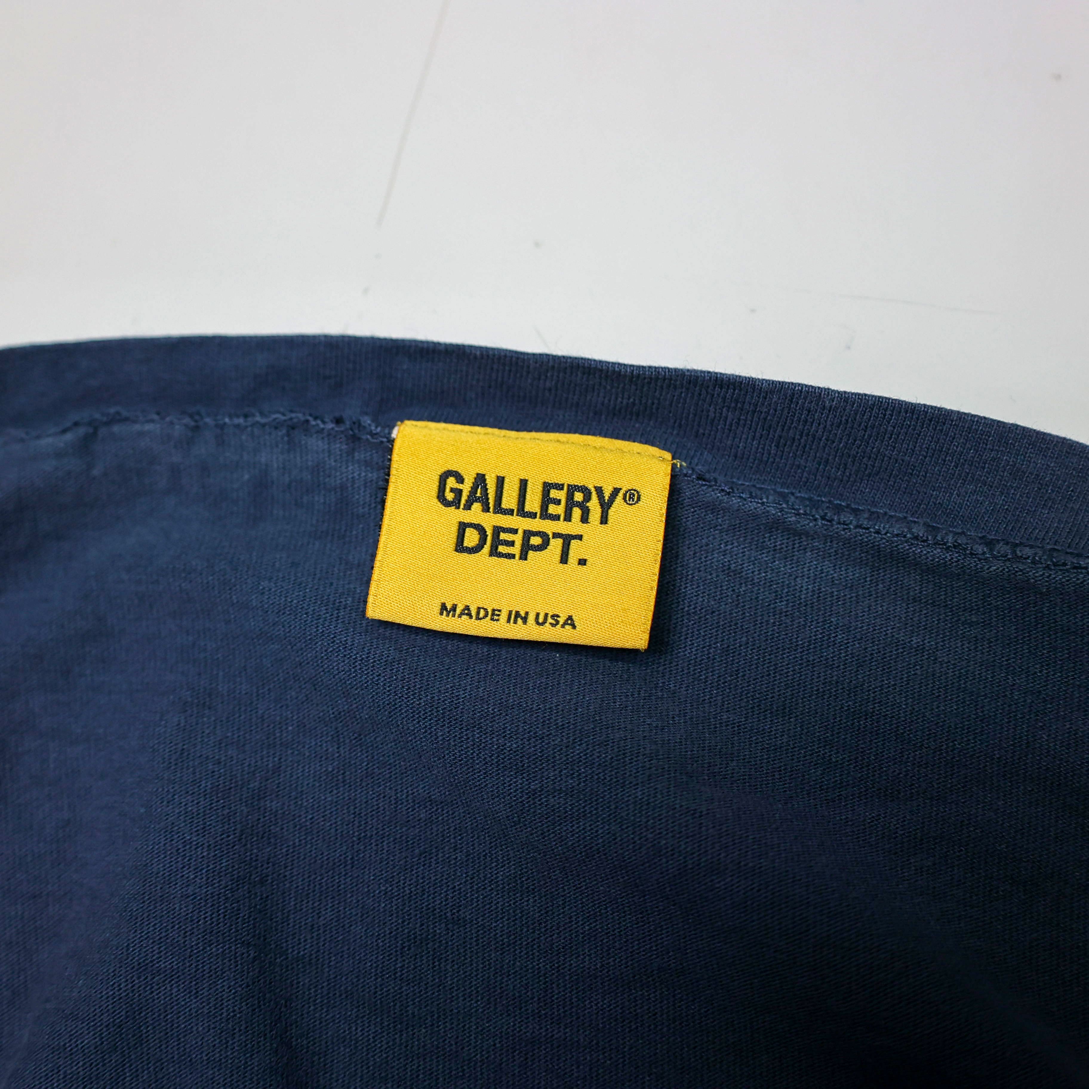 Gallery Dept. GALLERY DEPT ART DEPT. T-SHIRT DEEP NAVY Size US XL / EU 56 / 4 - 5 Thumbnail