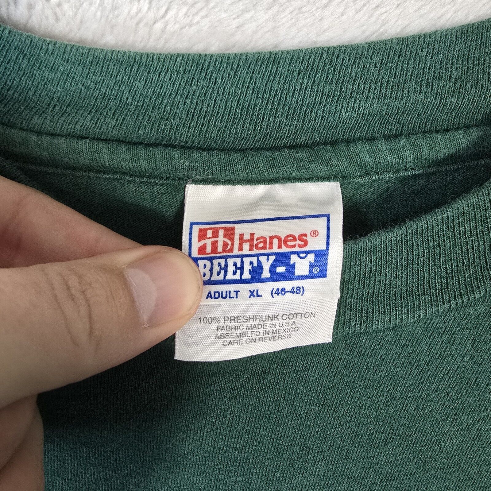 Hanes Vintage 90s Diesel Boy Punk Band Green Long Sleeve Tee XL Size US XL / EU 56 / 4 - 5 Thumbnail