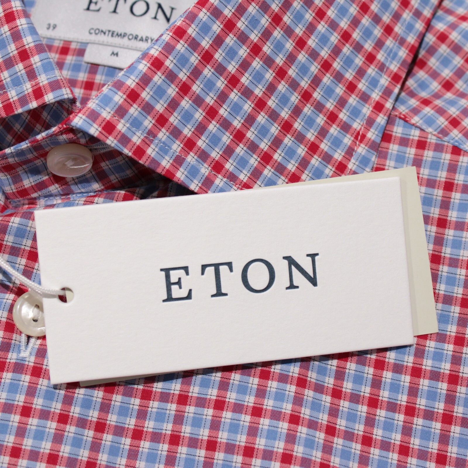 Eton Eton New with tags Shirt Size M US In Red Size US M / EU 48-50 / 2 - 2 Thumbnail