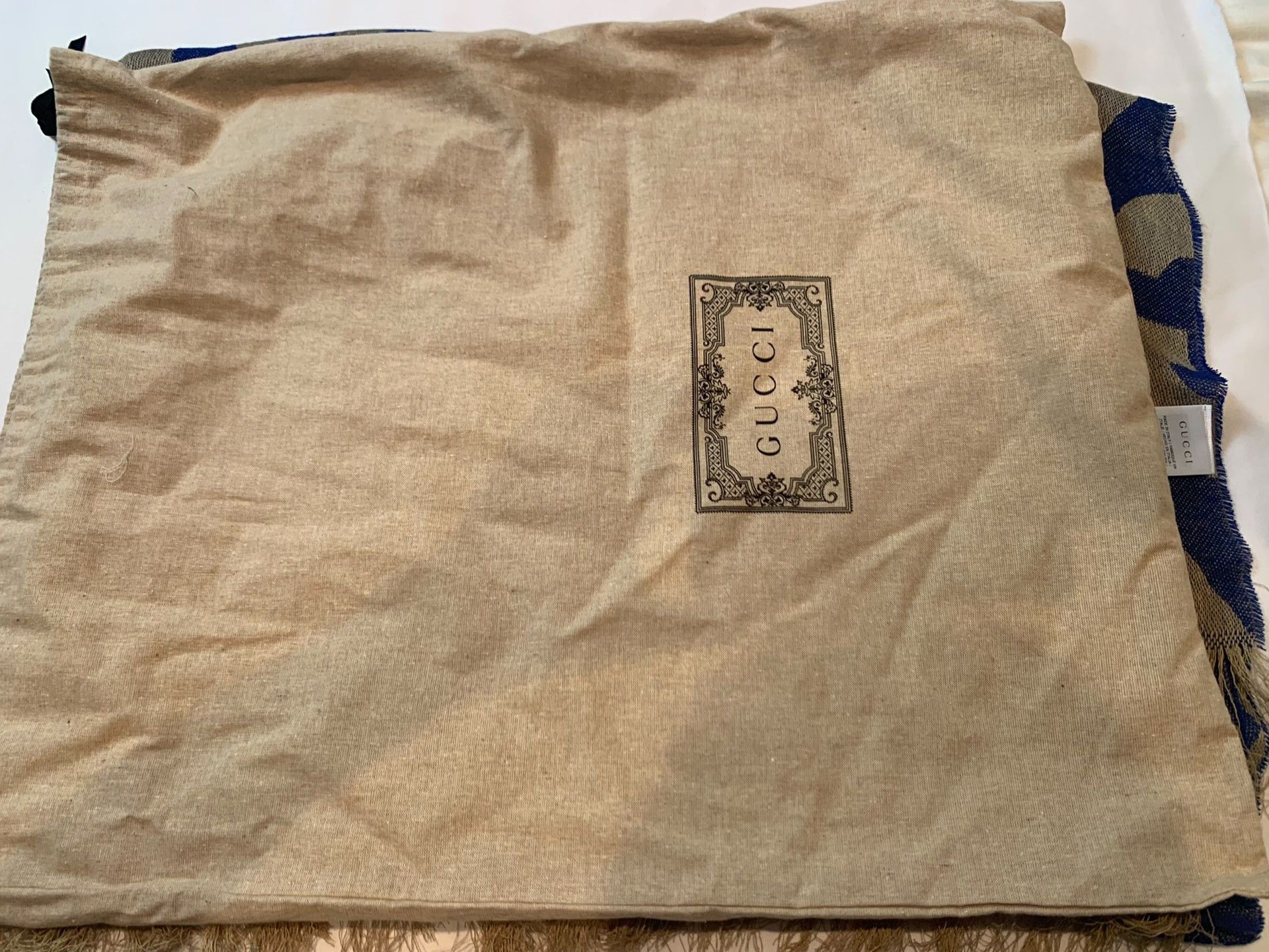 Gucci Gucci brand-new full-print blanket 2501-Nextarrow Size ONE SIZE - 8 Thumbnail