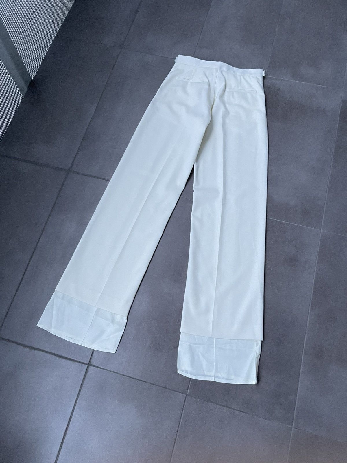 Maison Margiela !DS! SS23 Maison Margiela High Waisted Flared Trousers Size 27" / US 4 / IT 40 - 12 Thumbnail