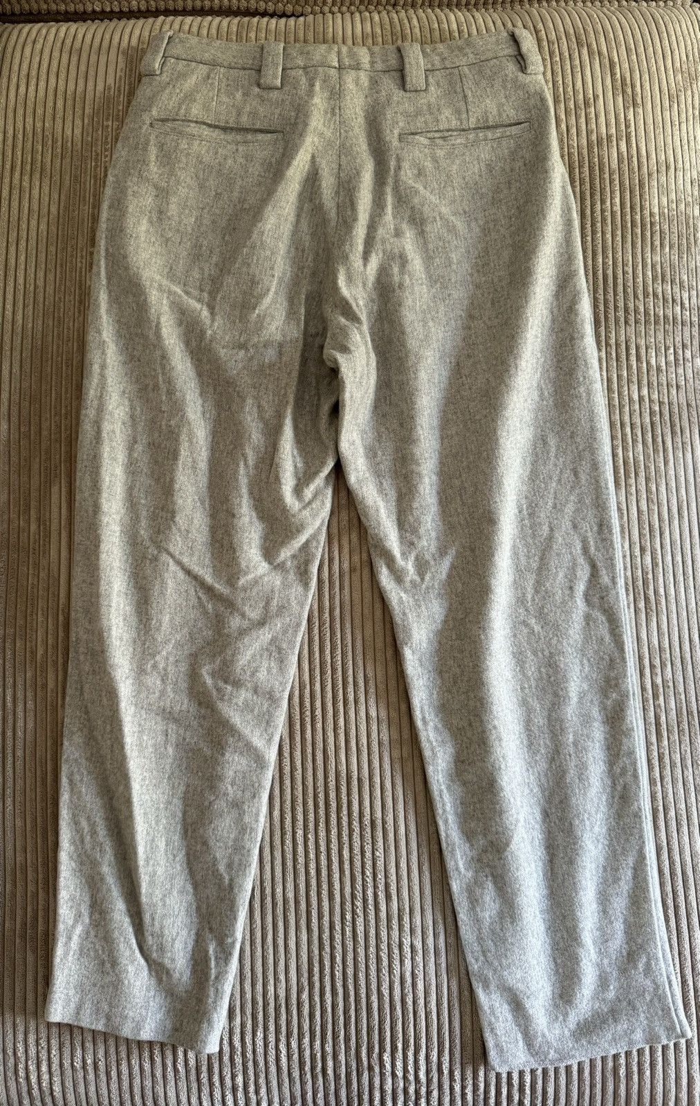 Acne Studios Acne Studios AW17 Alie Grey Flannel Trousers Size US 32 / EU 48 - 5 Thumbnail