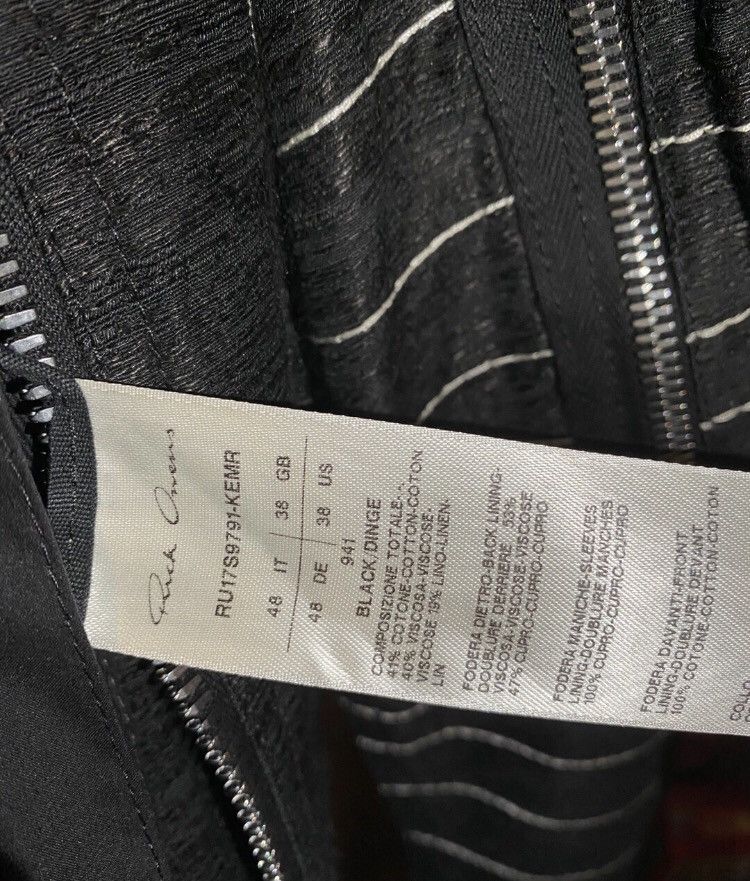 Rick Owens Rick Owens Ray Jacket Size US M / EU 48-50 / 2 - 4 Thumbnail