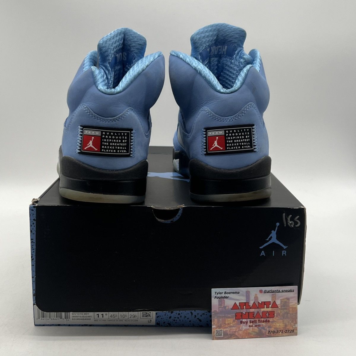 Jordan Brand Air Jordan 5 unc Size US 11.5 / EU 44-45 - 3 Thumbnail