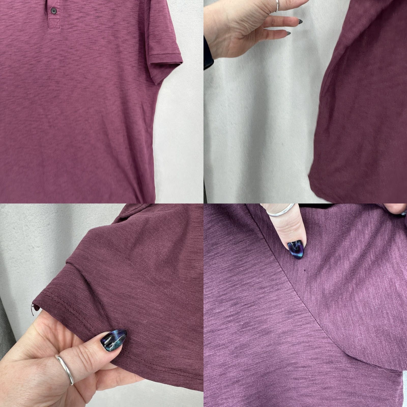 Vince Vince Polo Shirt Mens XL Purple Short Sleeve 100% Cotton Plum Preppy Dad Vince Shirt Polo Mens XL Purple Short Sleeve 100% Cotton Plum Dad Style Size US XL / EU 56 / 4 - 8 Thumbnail