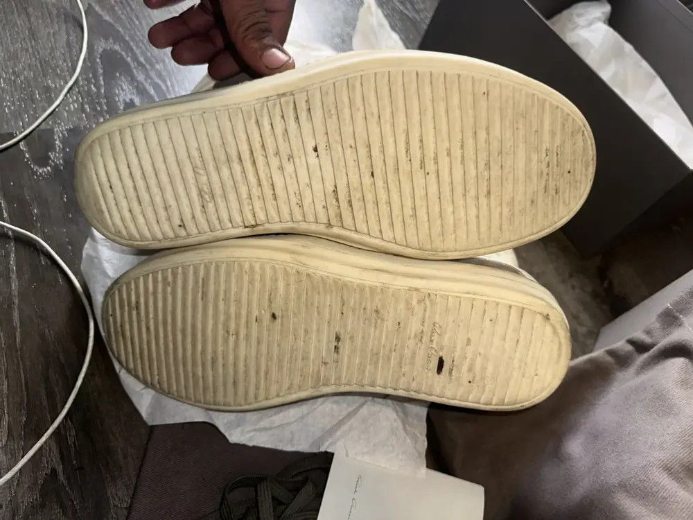 Rick Owens Rick Owens Geobasket Sz.44 Size US 10.5 / EU 43-44 - 6 Thumbnail