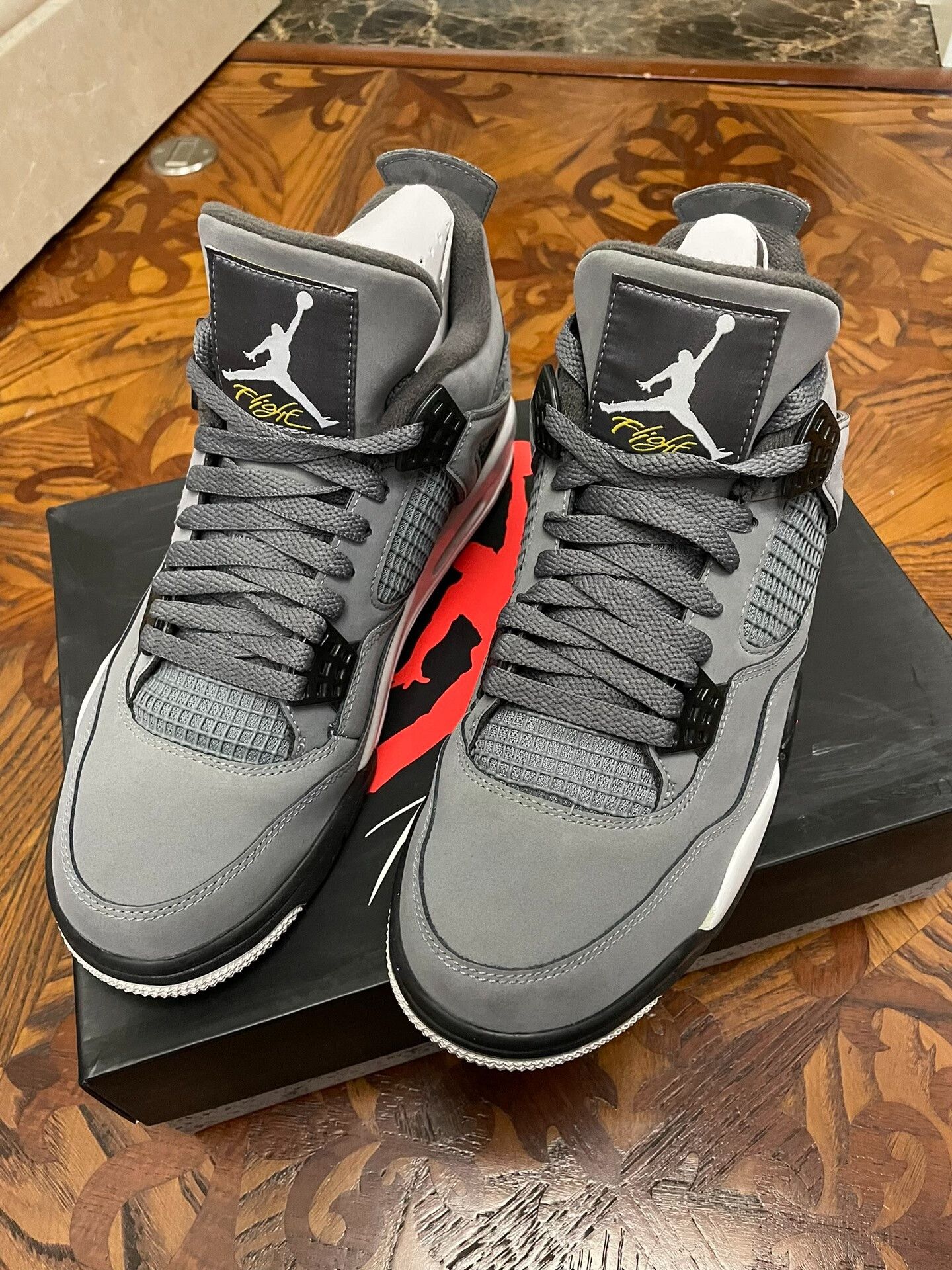 Jordan Brand Jordan Air Jordan 4 Cool Grey Size US 9 / EU 42 - 1 Thumbnail