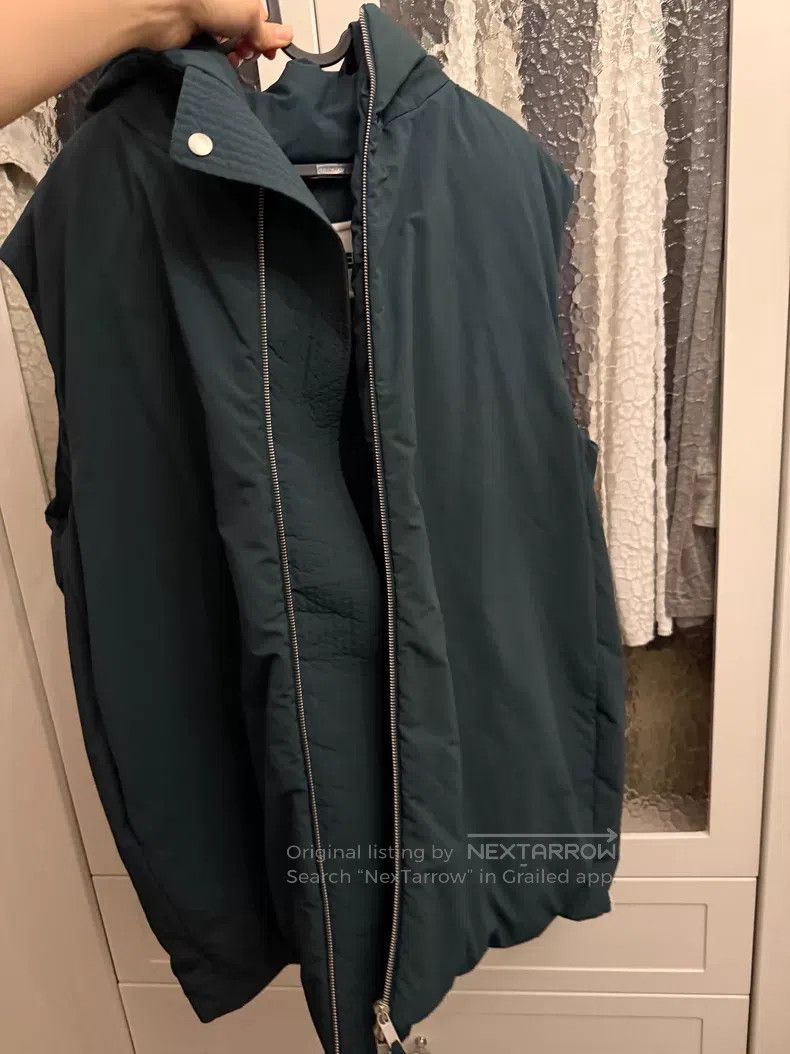 Jil Sander Jil Sander size 46 Army green down vest Size US XL / EU 56 / 4 - 1 Thumbnail