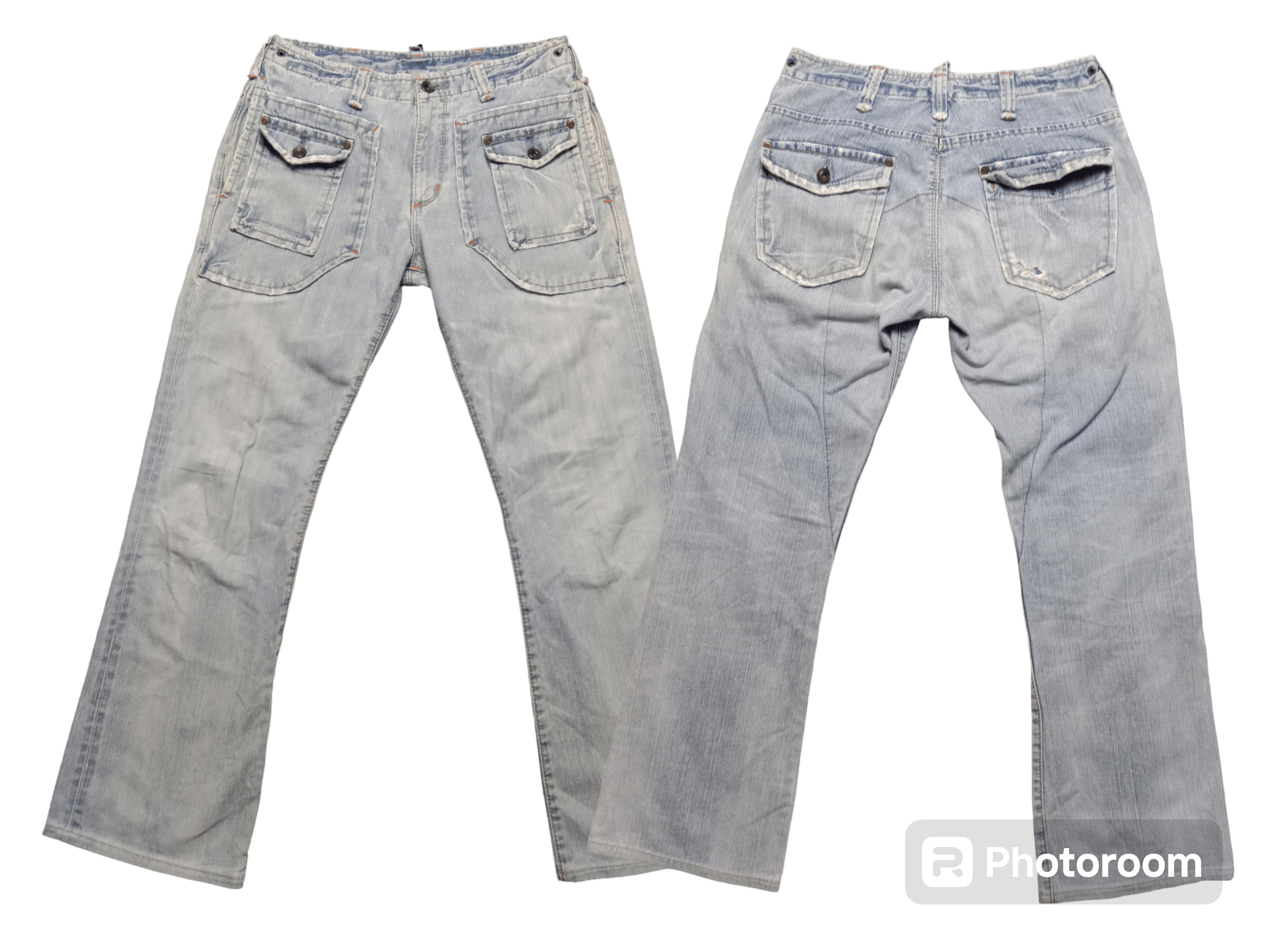 Edwin × Vintage Distressed Jean Edwin Bushpants Size US 30 / EU 46 - 1 Thumbnail
