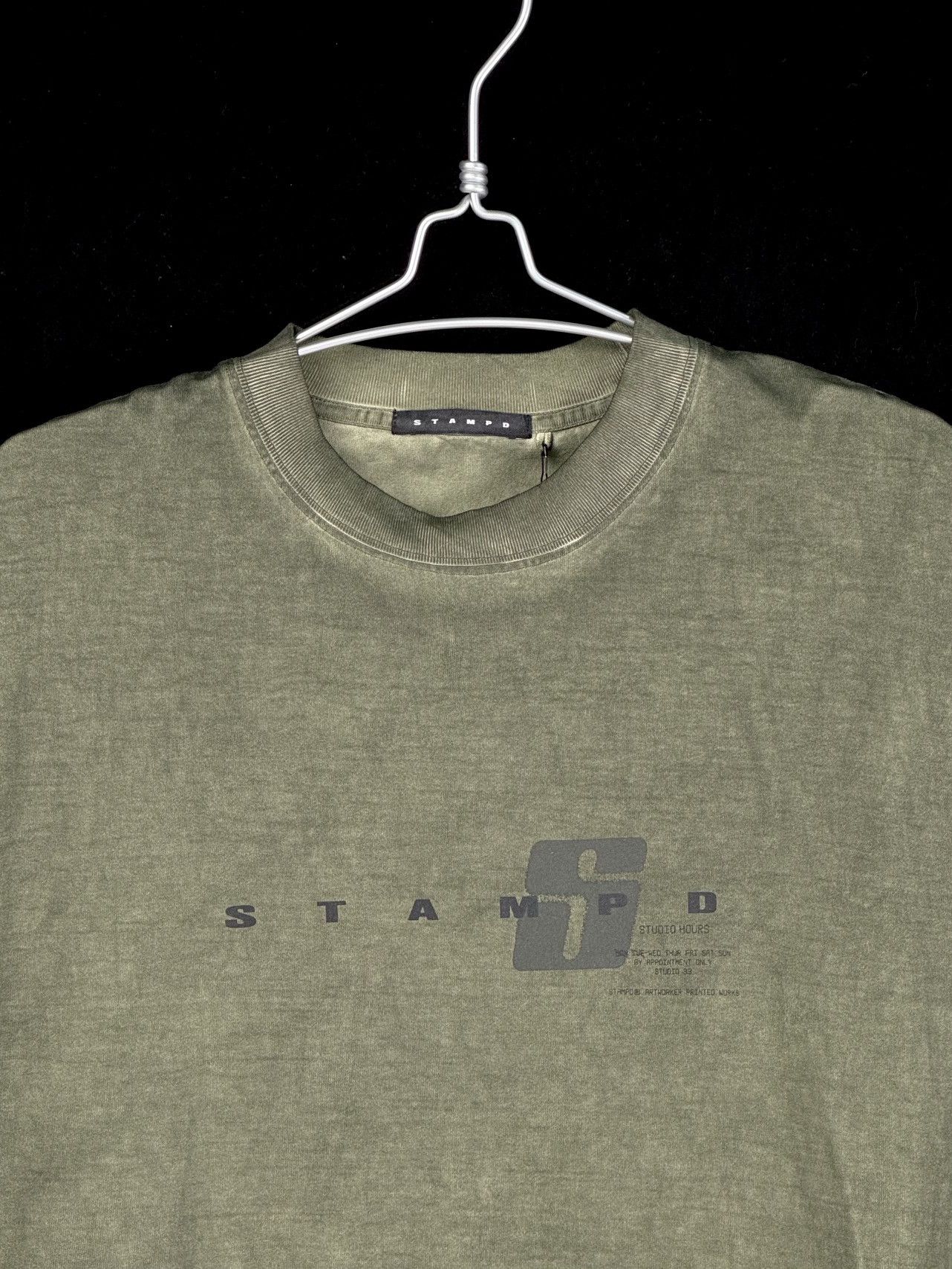 Stampd New with Tag* STAMPD Oil Washed Transit Relaxed Tee Size US L / EU 52-54 / 3 - 2 Thumbnail