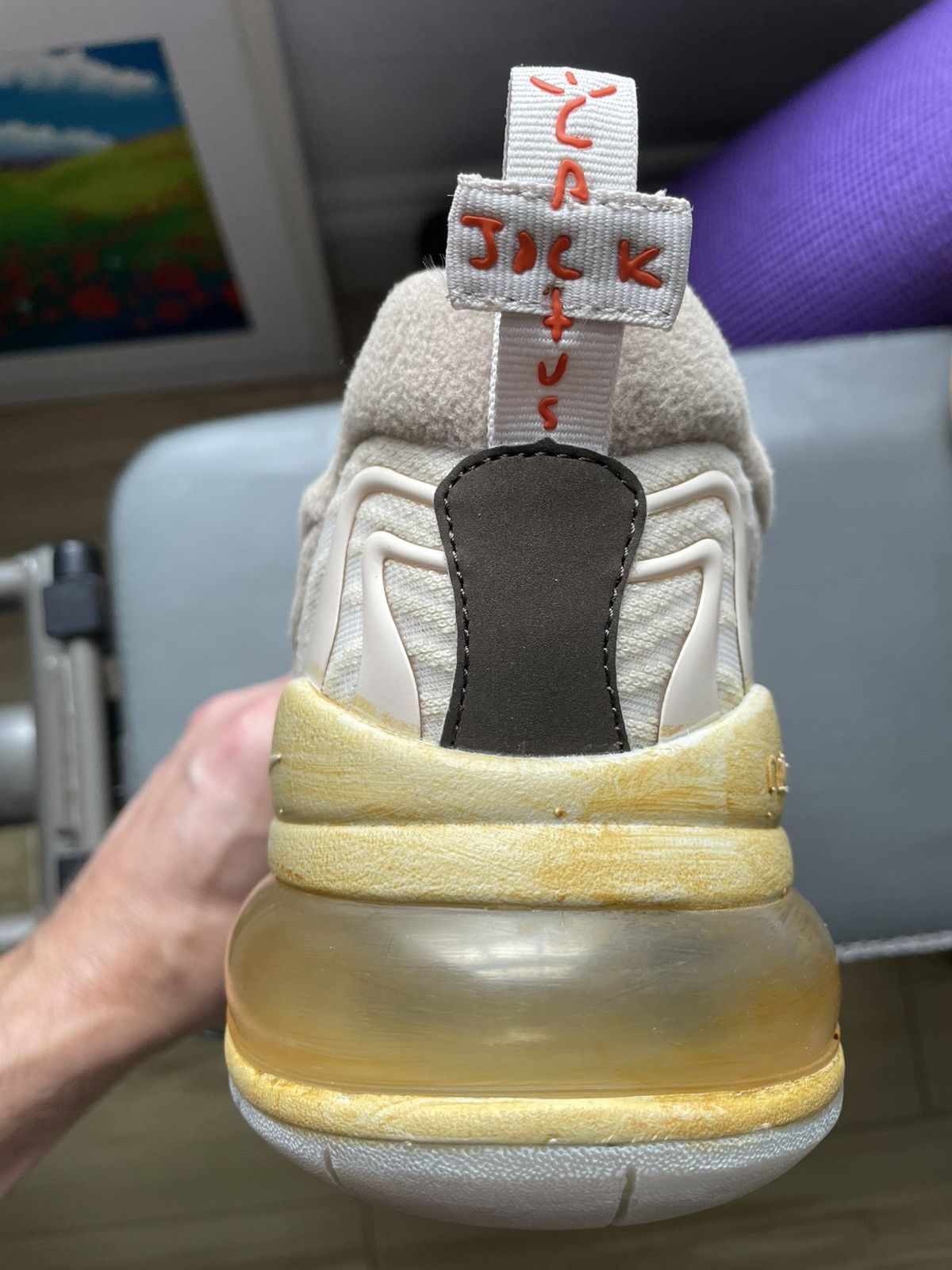 Nike × Travis Scott Nike 270 react X Travis Scott - cactus jack Size US 10 / EU 43 - 16 Thumbnail