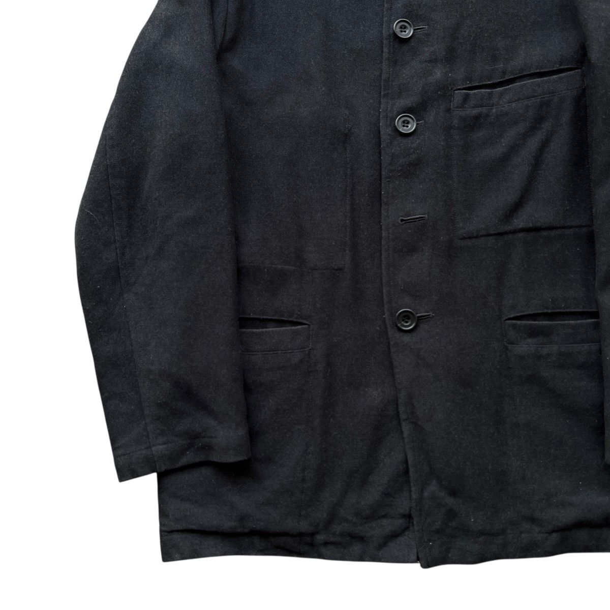 Yohji Yamamoto YOHJI YAMAMOTO AAR DURBAN RAYON POLYESTER SHIRT CHORE JACKET Size US M / EU 48-50 / 2 - 5 Thumbnail