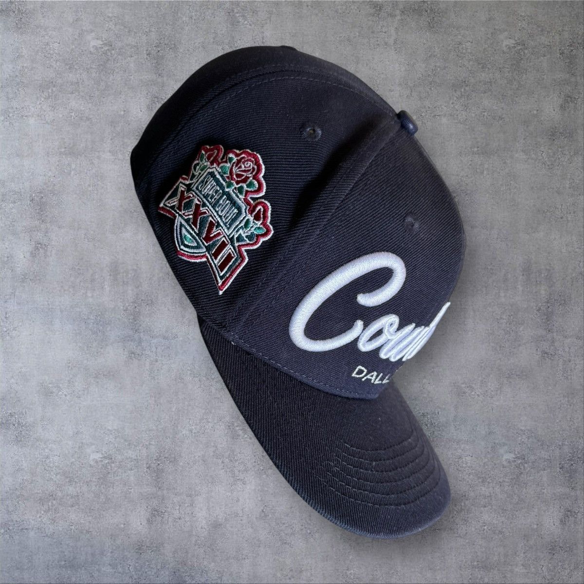 NFL Vintage Super Bowl XXVII Dallas Cowboys Snapback Navy Blue Size ONE SIZE - 2 Thumbnail