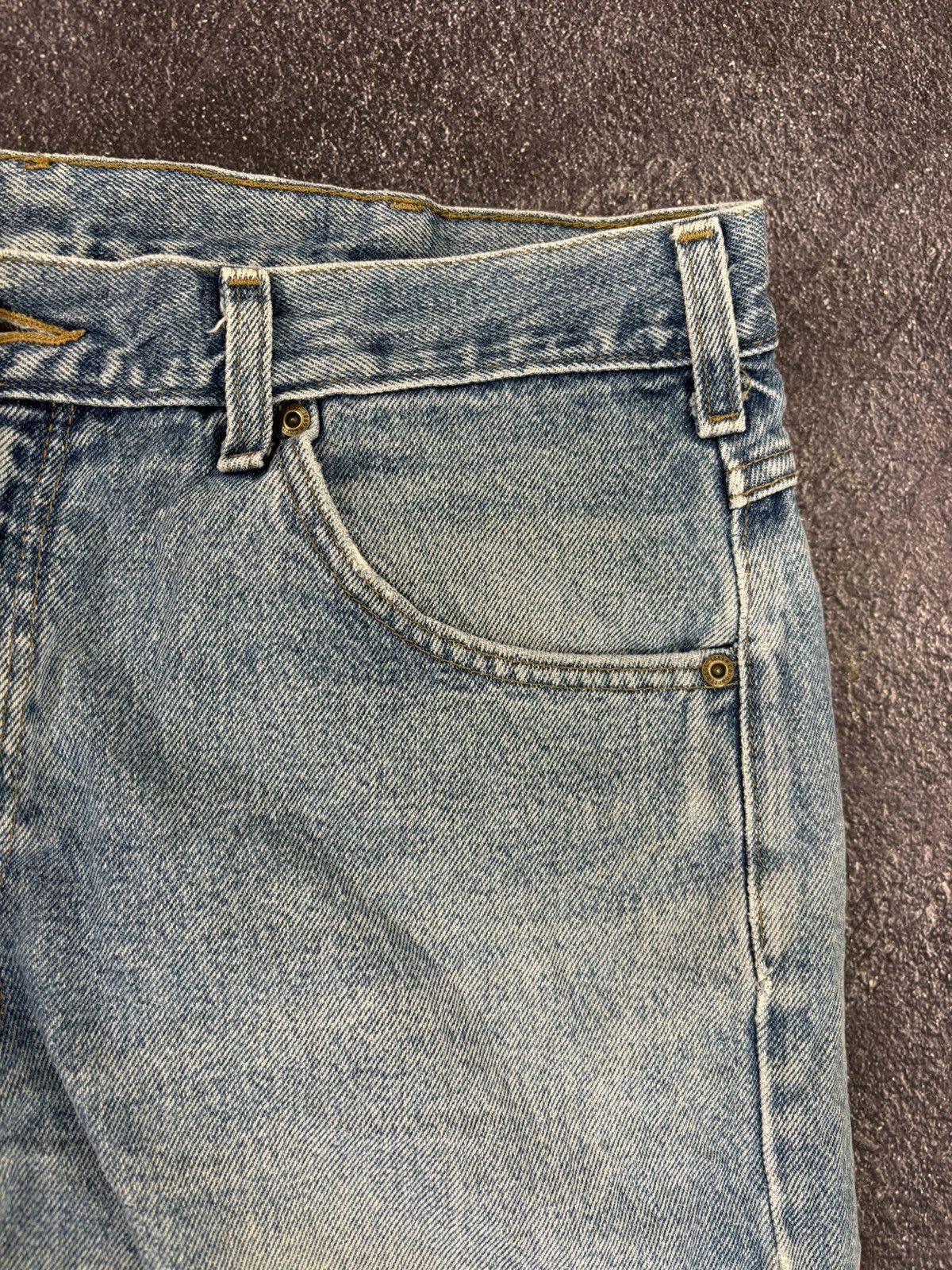 Carhartt Vintage 90s Carhartt USA Faded Washed Baggy Jeans Size US 36 / EU 52 - 19 Thumbnail