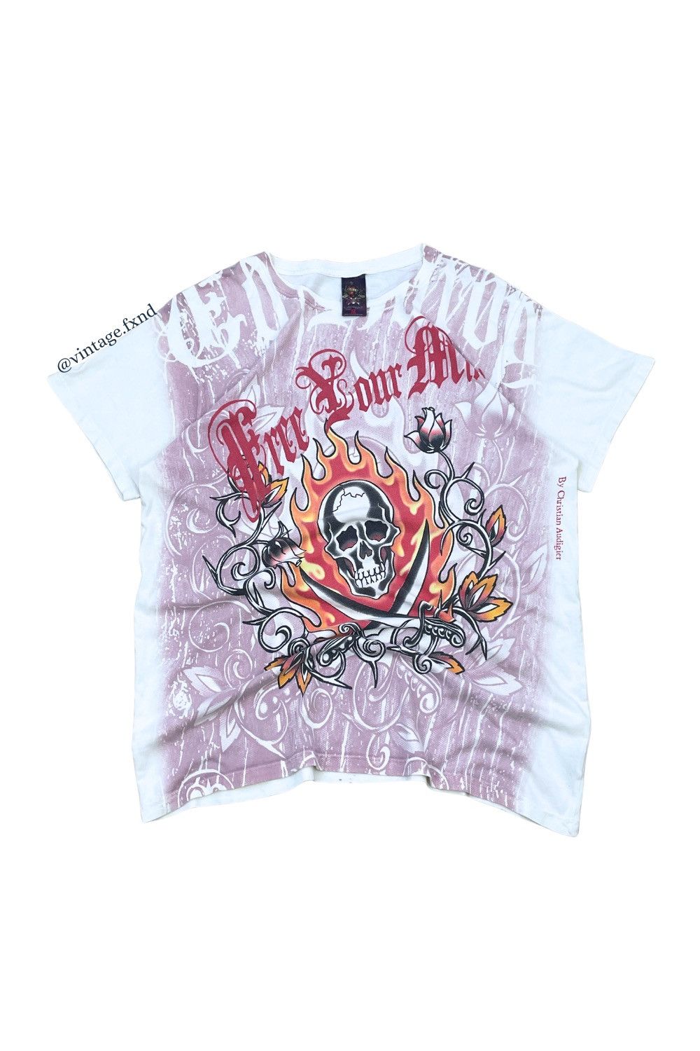 Ed Hardy Vintage x Japan x 2010’ Ed Hardy Made In USA Tee Size US L / EU 52-54 / 3 - 1 Thumbnail