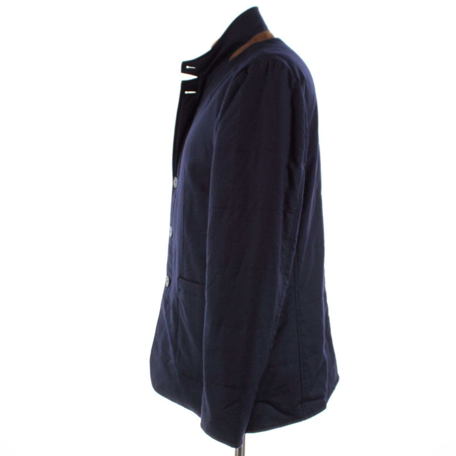 Zanella Zanella Coat Size L US In Blue Wool Size US L / EU 52-54 / 3 - 4 Thumbnail