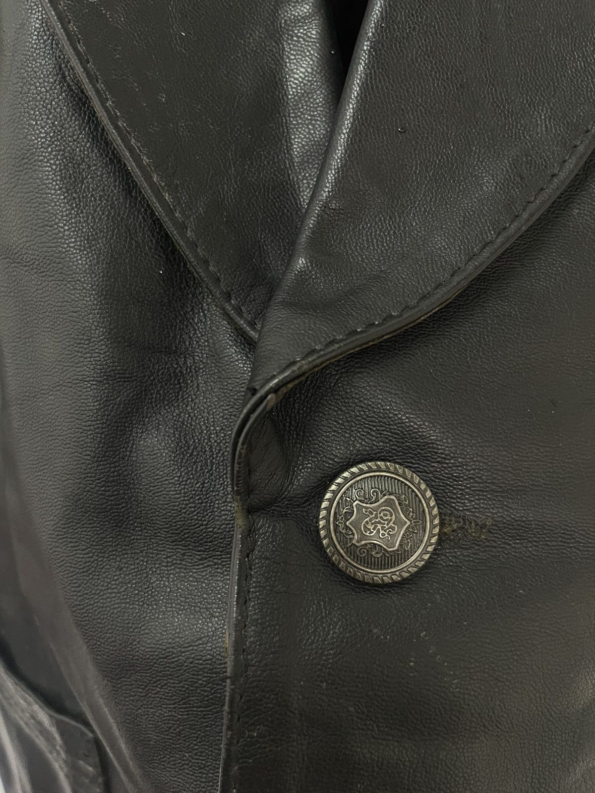 Leather VINTAGE LEATHER JACKET BLAZER Size US S / EU 44-46 / 1 - 2 Thumbnail