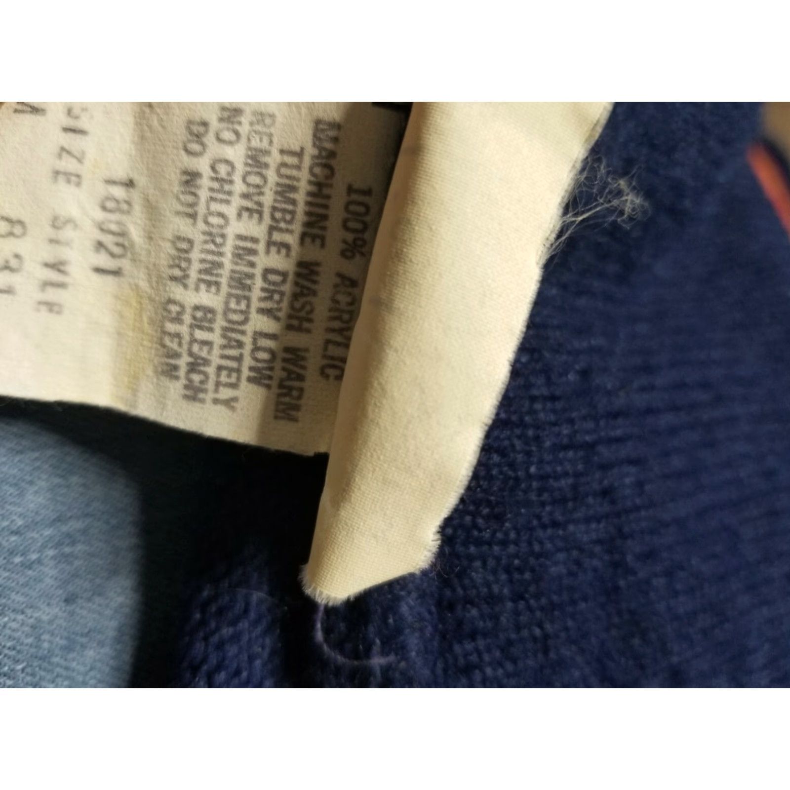 Sears Vintage Sears 1960s Men’s Blue Striped Cardigan XL Casual Knit Sweater M Size US M / EU 48-50 / 2 - 4 Thumbnail