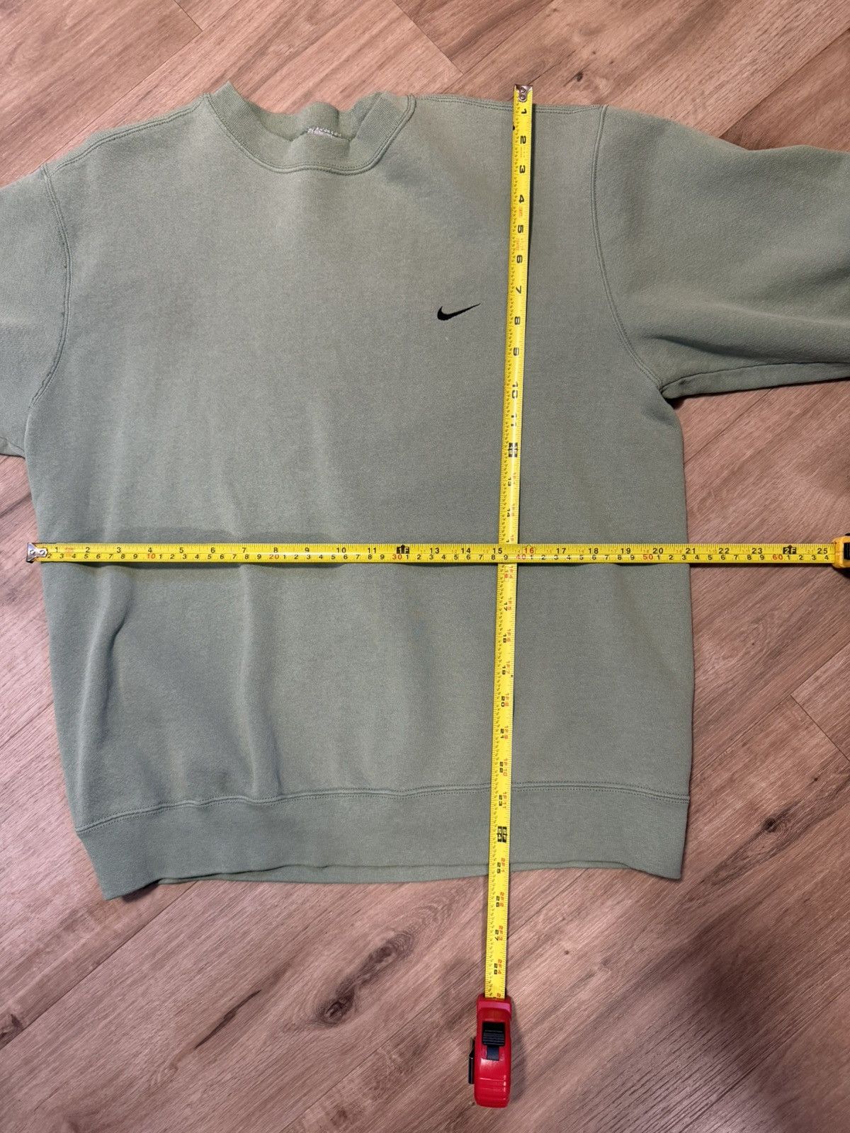 Nike Vintage green Nike sweatshirt Size US M / EU 48-50 / 2 - 4 Thumbnail