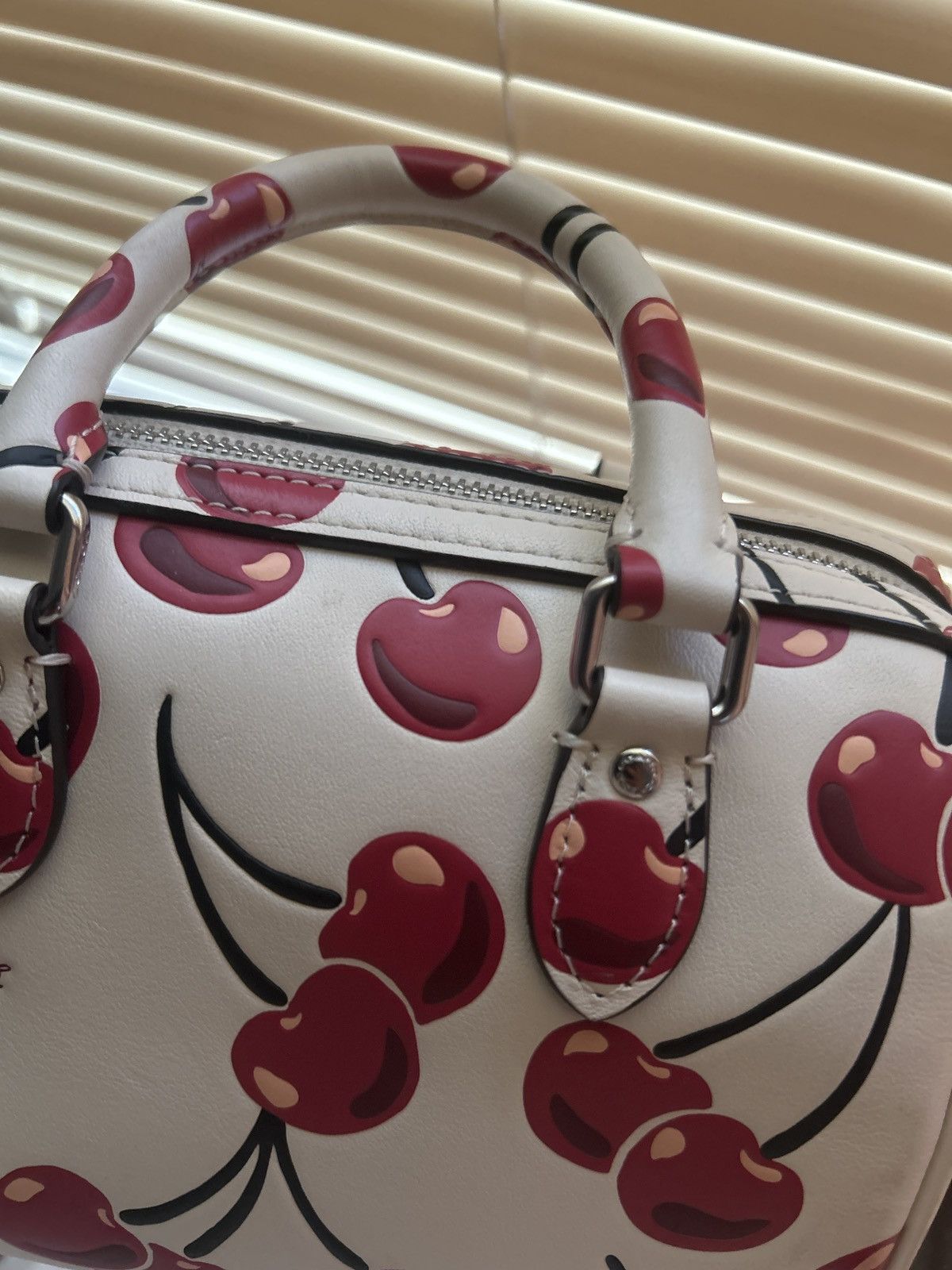 Coach Coach Cherry Rowan Satchel Size ONE SIZE - 8 Thumbnail