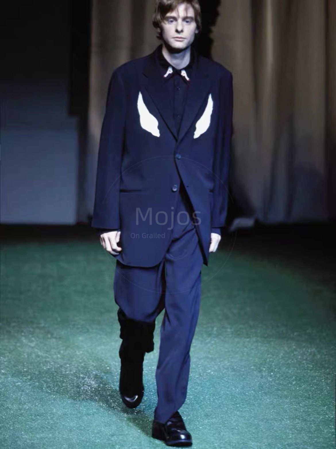 Yohji Yamamoto Sz 3 Yohji Yamamoto Pour Homme 02AW Wing Shirt-2508 Size US L / EU 52-54 / 3 - 8 Thumbnail