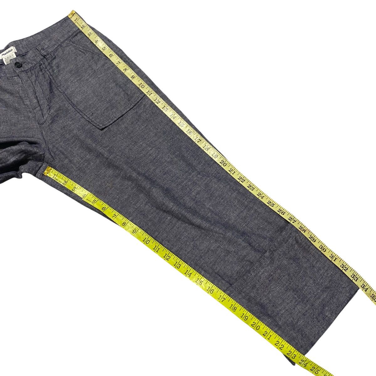 Issey Miyake Issey Miyake Plantation Light Denim Cropped Pants Size 30" / US 8 / IT 44 - 15 Thumbnail