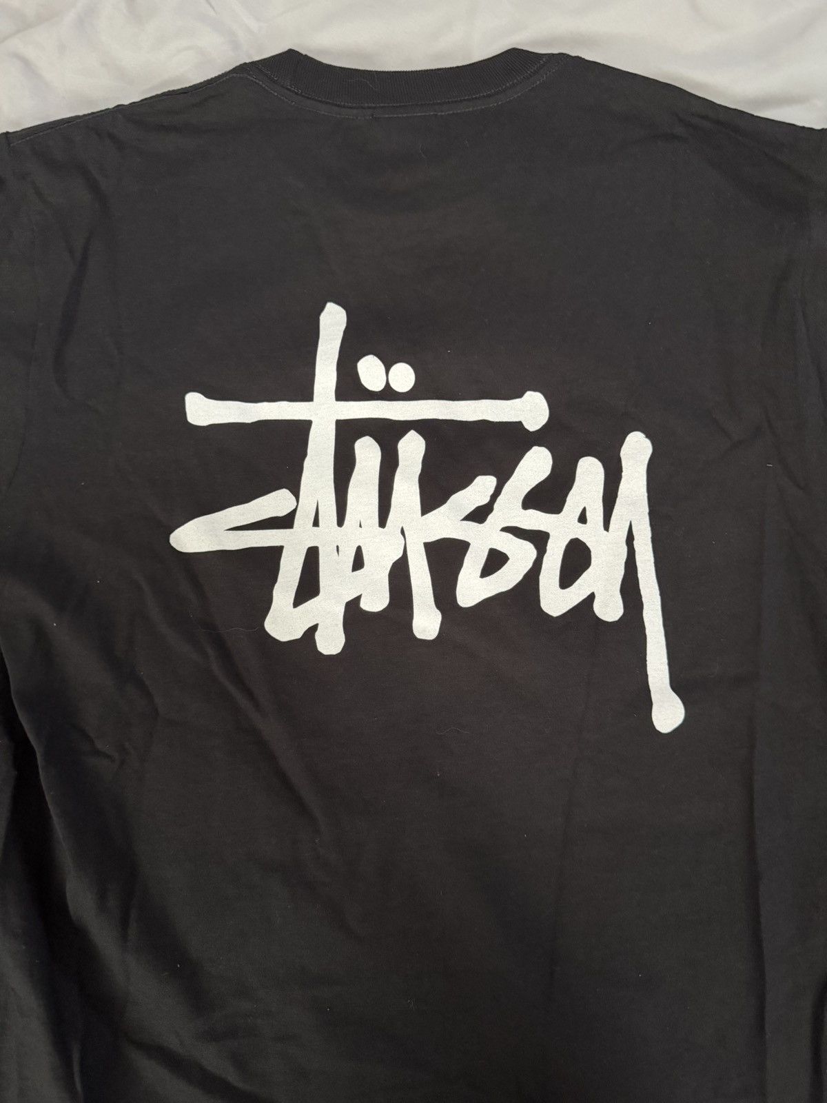 Stussy STUSSY BASIC LOGO LONG SLEEVE IN BLACK SIZE LARGE (NEW) Size US L / EU 52-54 / 3 - 2 Thumbnail