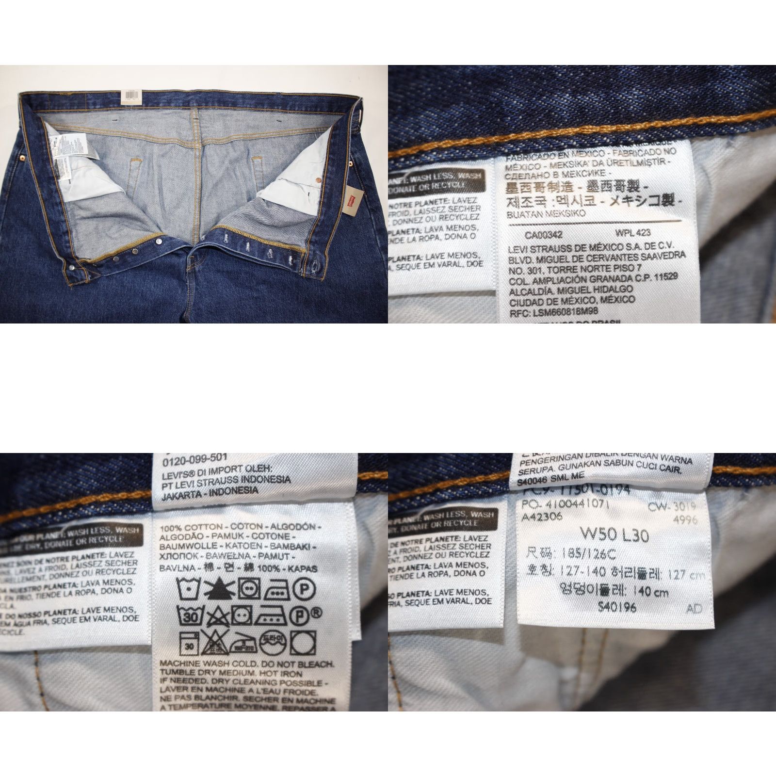 Levi's Levi's 501 Original Fit Jeans Shirt? (No, keep to title rules) Size US 34 / EU 50 - 8 Thumbnail