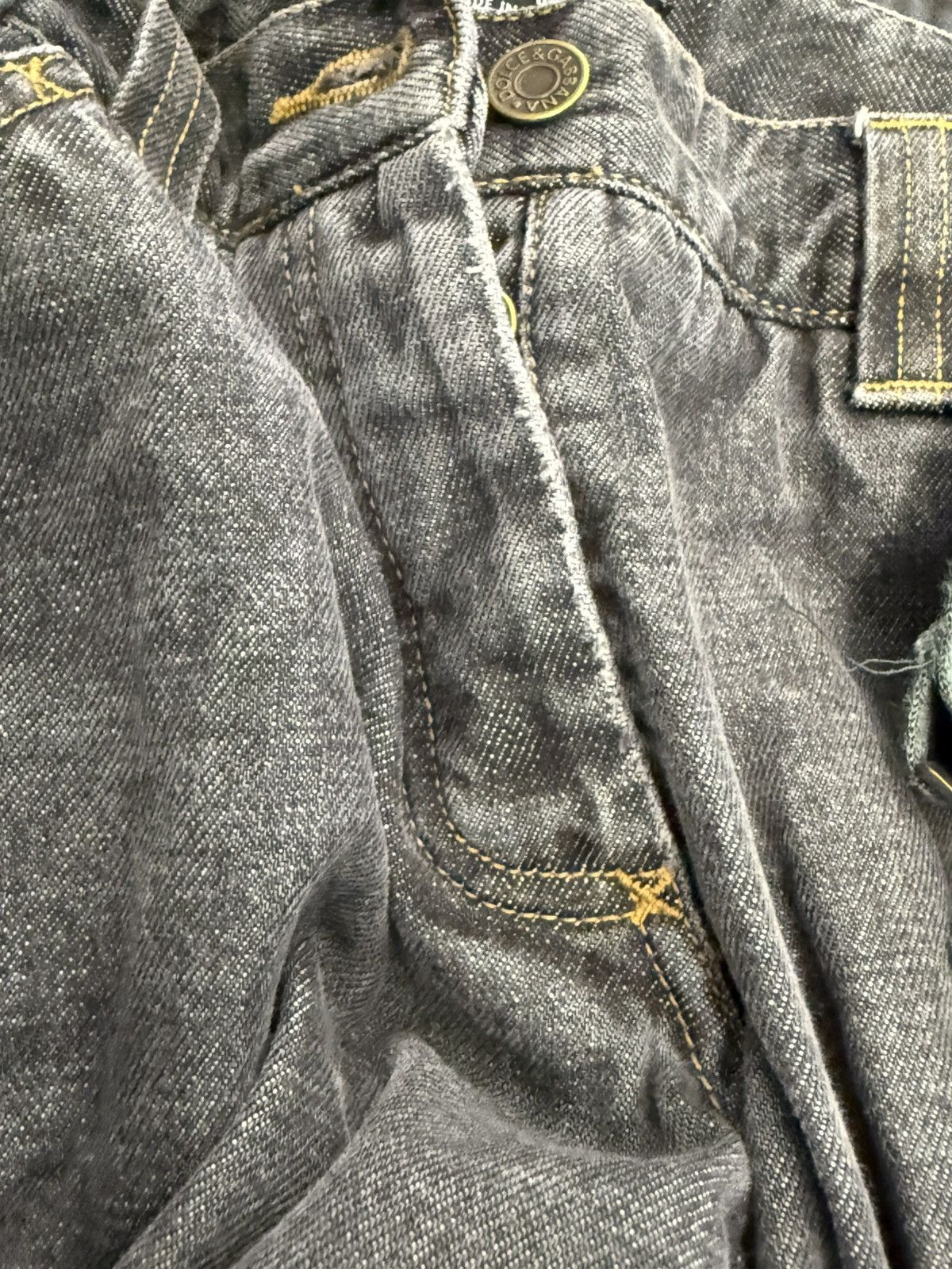 Dolce & Gabbana Dolce & Gabbana AW03 Bondage Denim Jeans Size US 30 / EU 46 - 7 Thumbnail