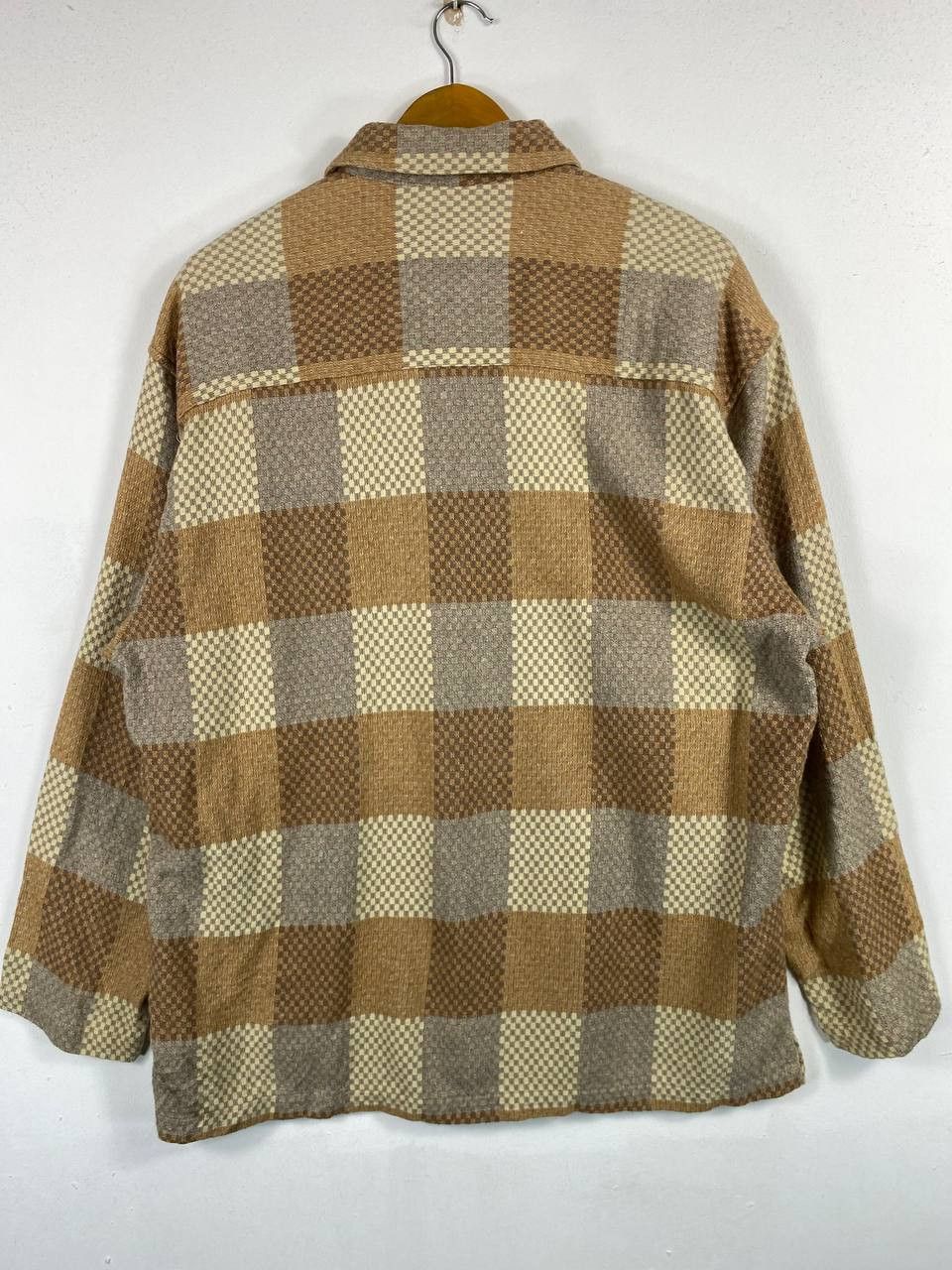 Japanese Brand japanese brand checkered flannel jacket Size US XL / EU 56 / 4 - 7 Thumbnail