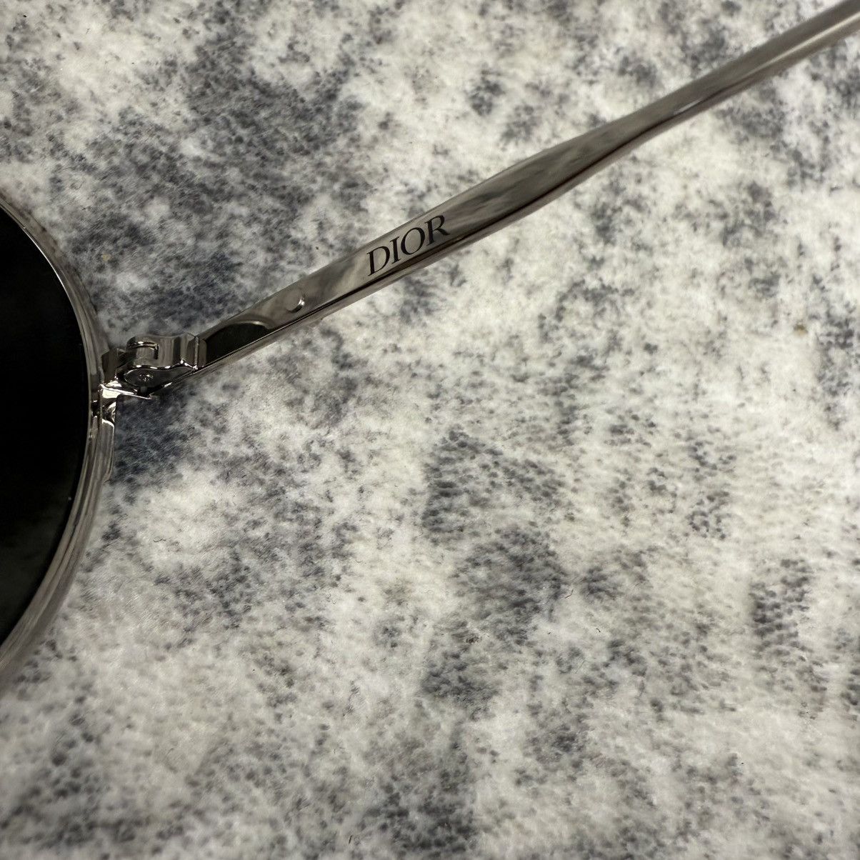 Dior Dior Aviator Sunglasses Oblique Monogram Lens Silver Size ONE SIZE - 6 Thumbnail
