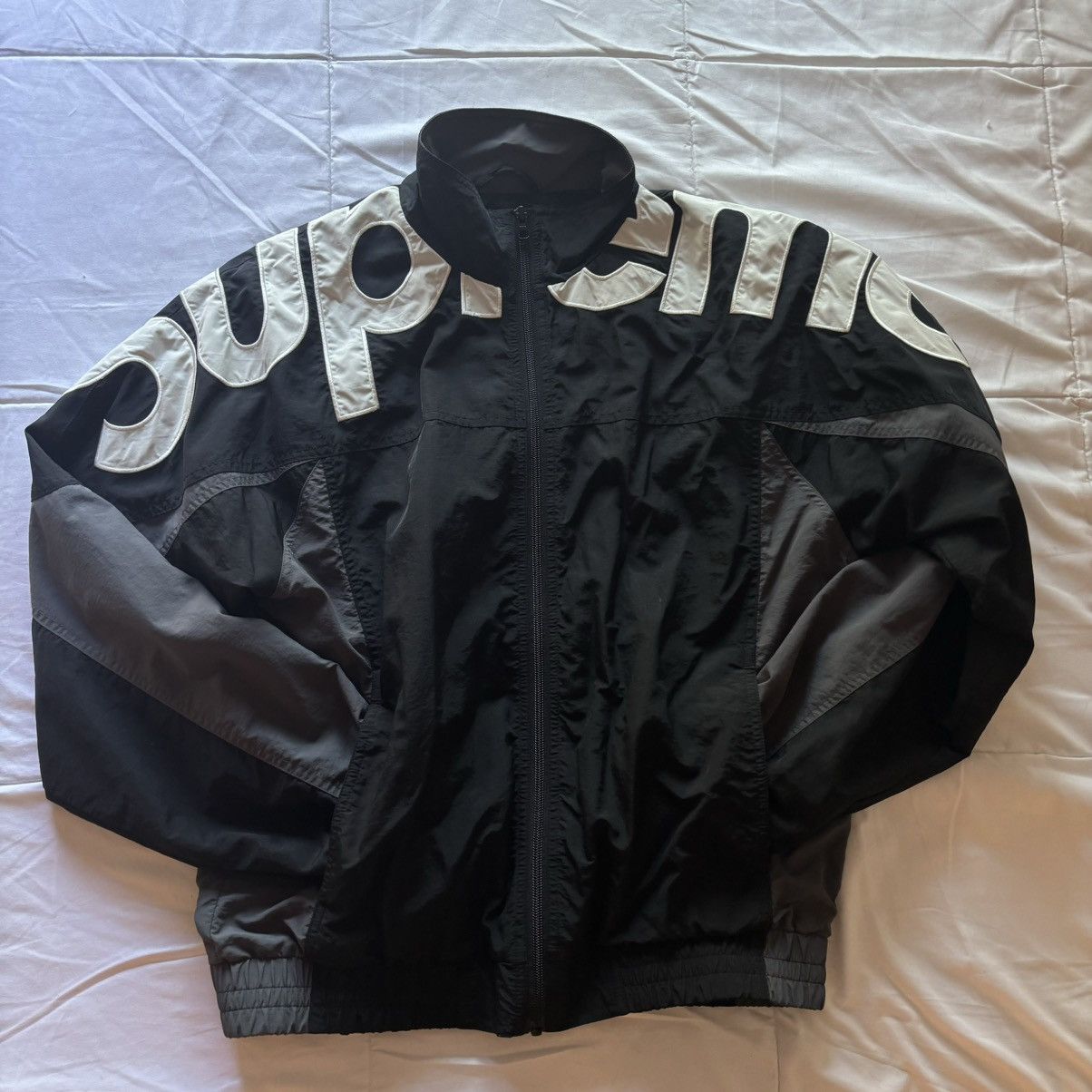 Supreme Supreme Nylon Track Jacket | Grailed