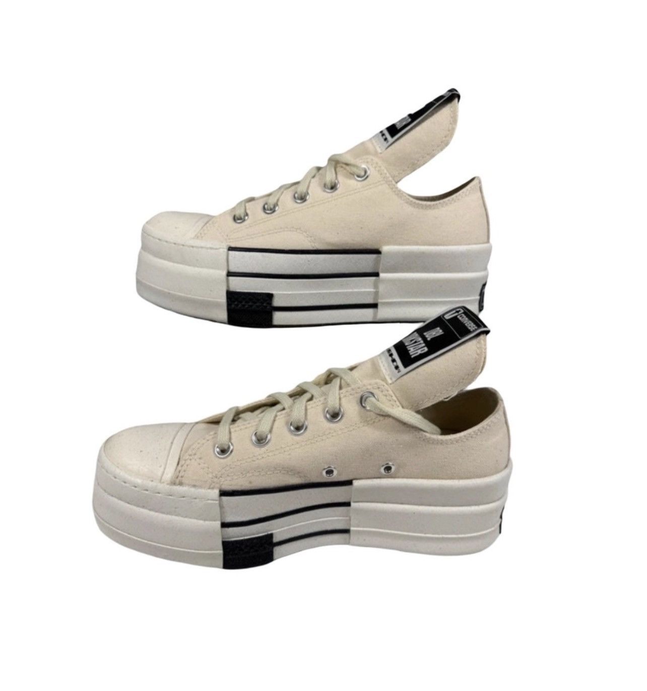 Rick Owens Rick Owens x Converse DRKSHDW DBL DRKSTAR US Size 6/EU 39 Size US 6 / EU 39 - 6 Thumbnail