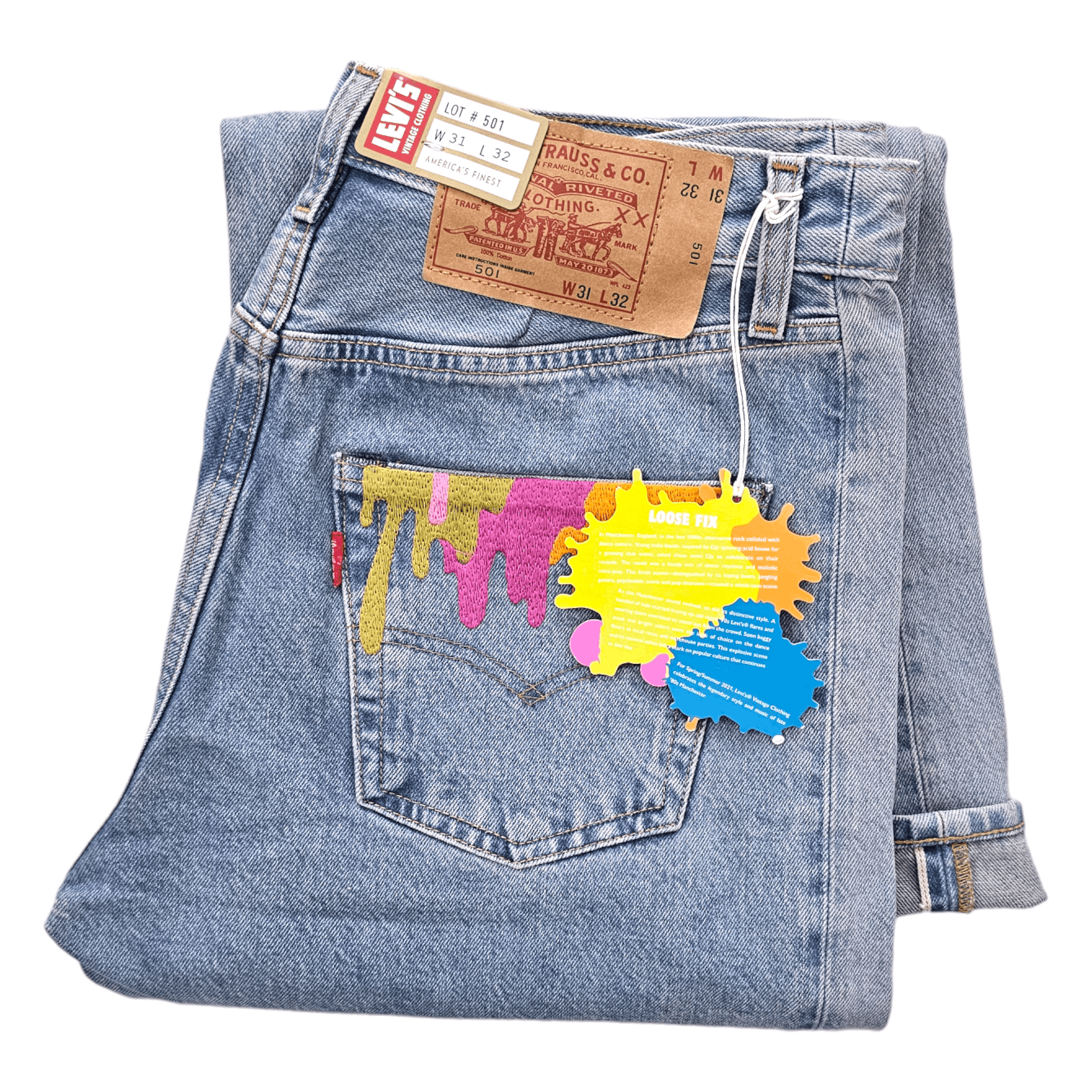 295$ Levi's Vintage Clothing 1984 501 W31L32 Selvedge SS21