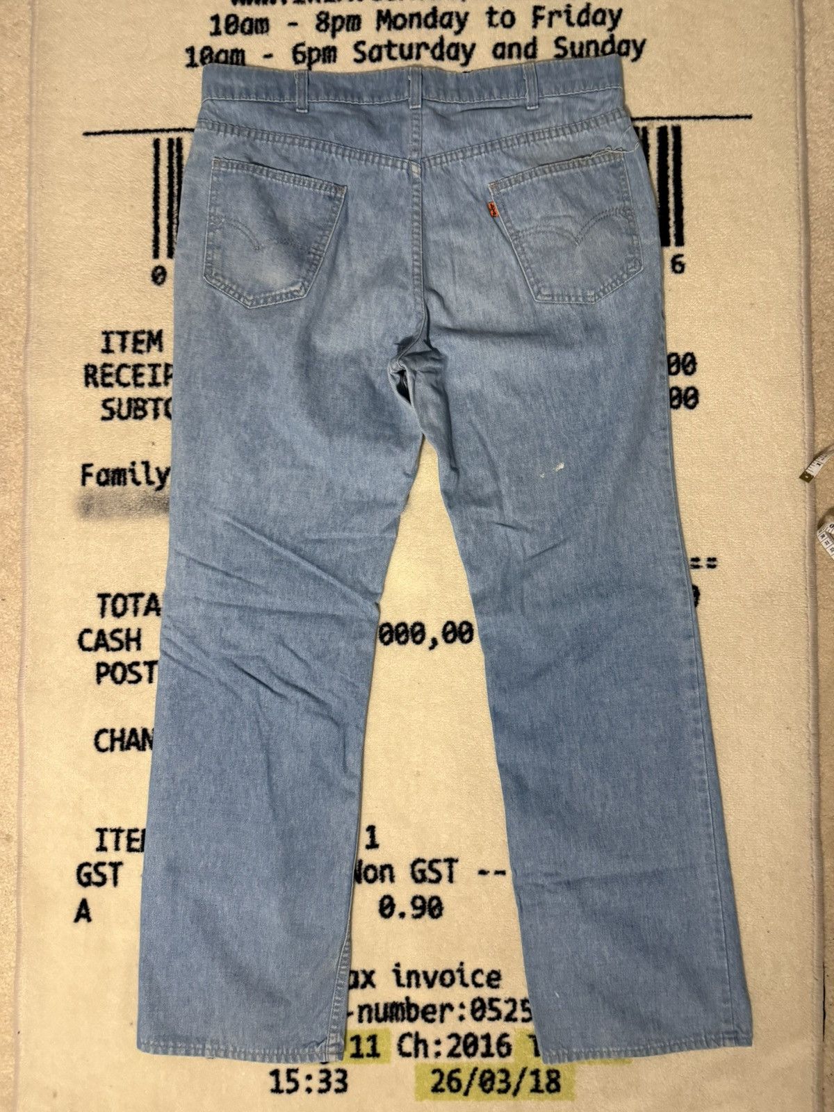 Levi's × Vintage Vintage orange tab Levi’s Size US 38 / EU 54 - 1 Thumbnail