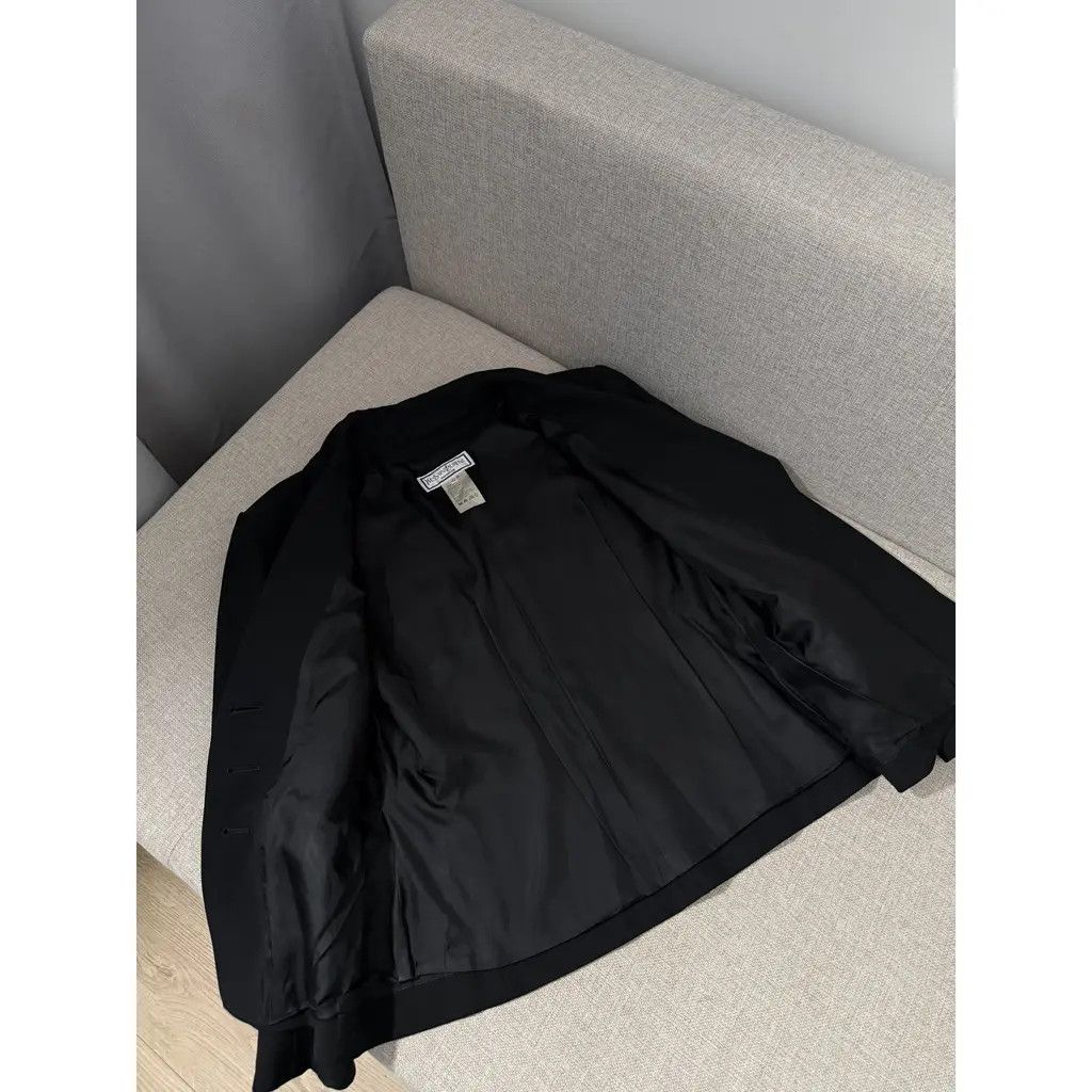 Yves Saint Laurent Yves Saint Laurent Vintage Black Skirt Suit Set Size FR42 Size 30" / US 8 / IT 44 - 6 Thumbnail
