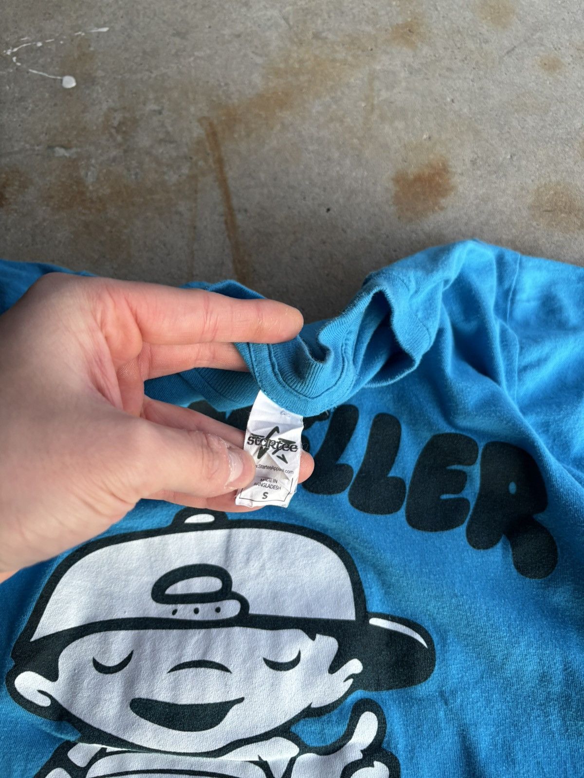 Mac Miller Vintage Crazy Mac Miller Baby Blue Thumbs Up Tee Size US S / EU 44-46 / 1 - 4 Thumbnail