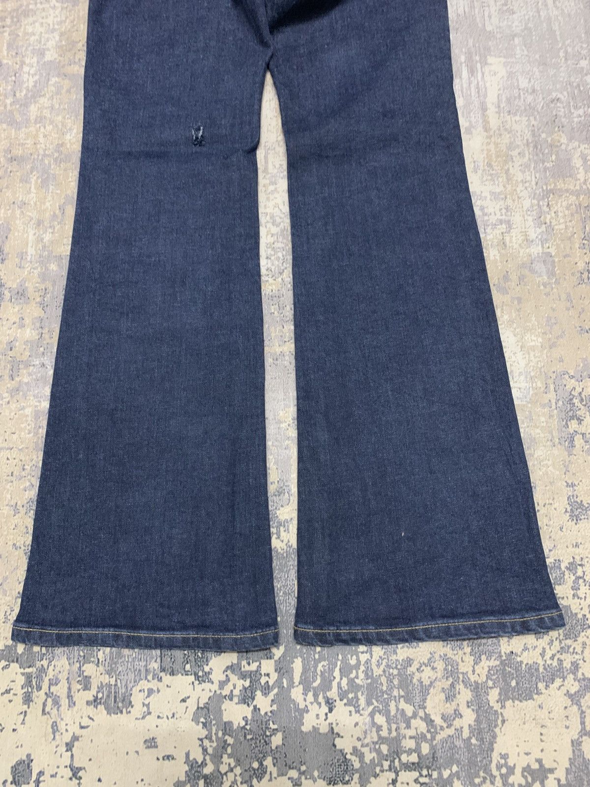 If Six Was Nine Something Flare Mid Rise Stretch Edwin Jeans Size US 27 - 8 Thumbnail