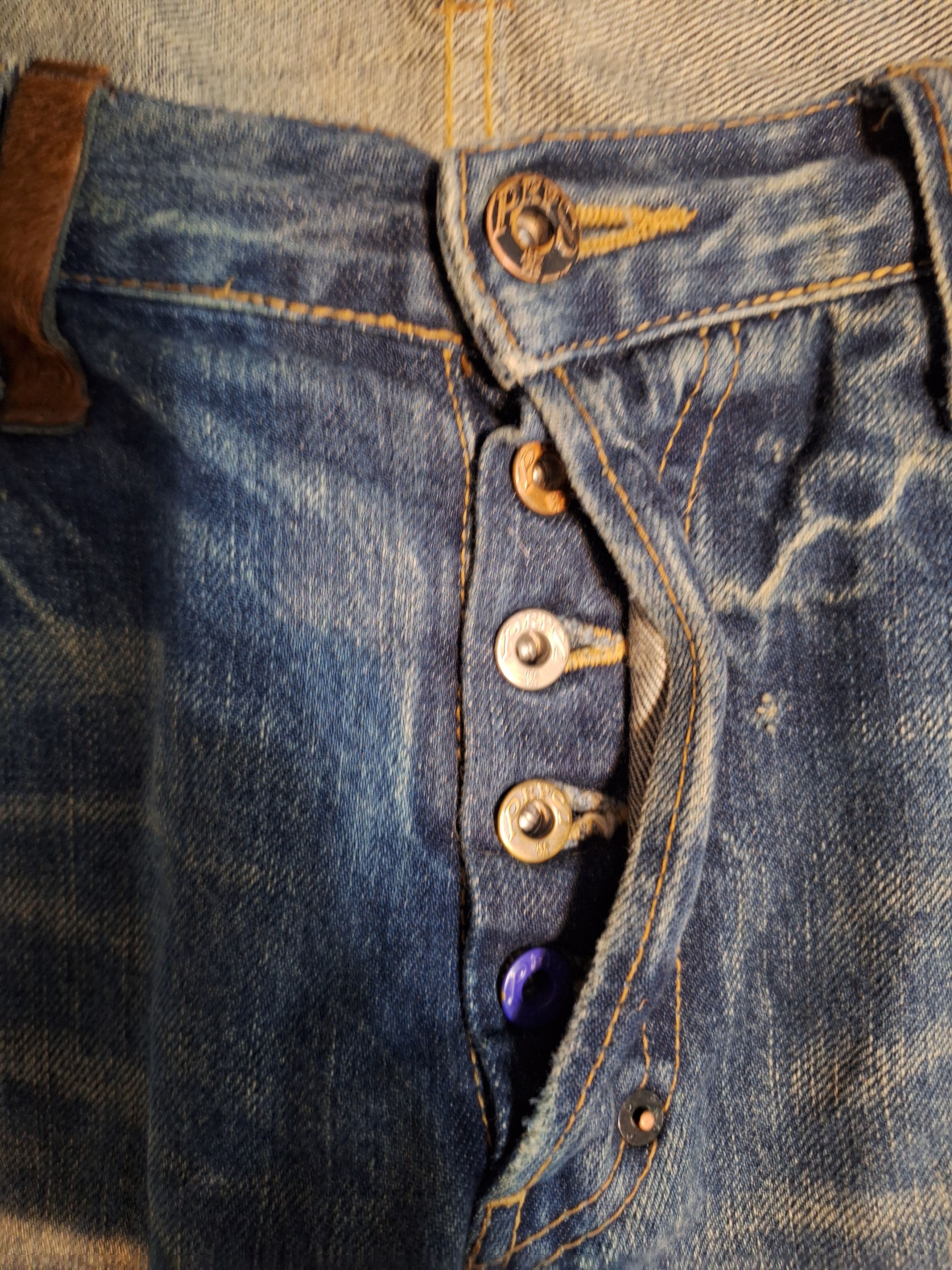 Prps Prp vintage raw selvedge denim Size US 33 - 3 Thumbnail