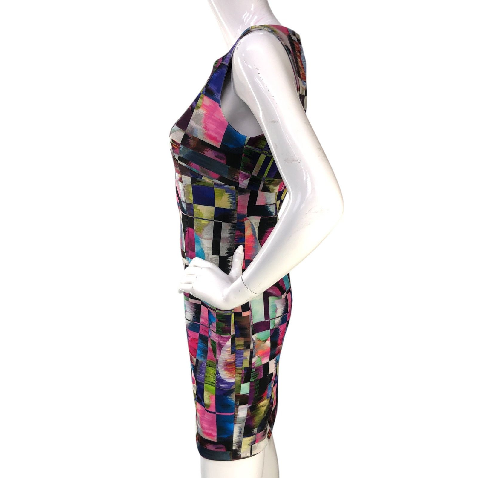 MILLY Milly Size 6 Dress Scuba Cubist Print Sheath Sleeveless USA Size M / US 6-8 / IT 42-44 - 5 Thumbnail