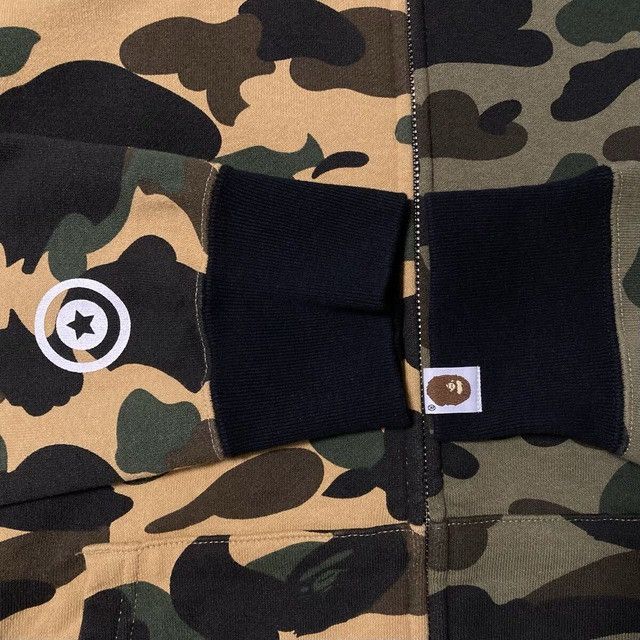 Bape BAPE 1st camo shark full zip hoodie Size US M / EU 48-50 / 2 - 6 Thumbnail