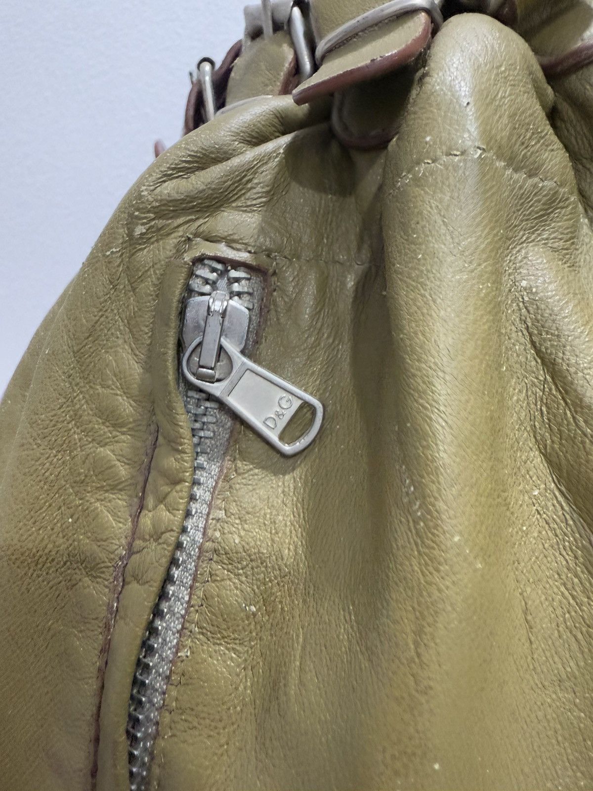 Dolce & Gabbana × Genuine Leather DOLCE & GABBANA LEATHER CROSS BODY BACKPACK PURPLE OLIVE Size ONE SIZE - 7 Thumbnail