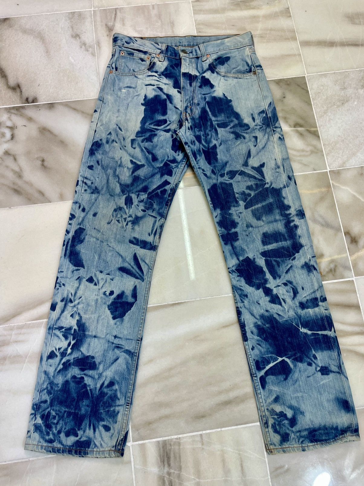 Levi's Vintage Levis Bleach Design very Rare Size US 32 / EU 48 - 3 Thumbnail