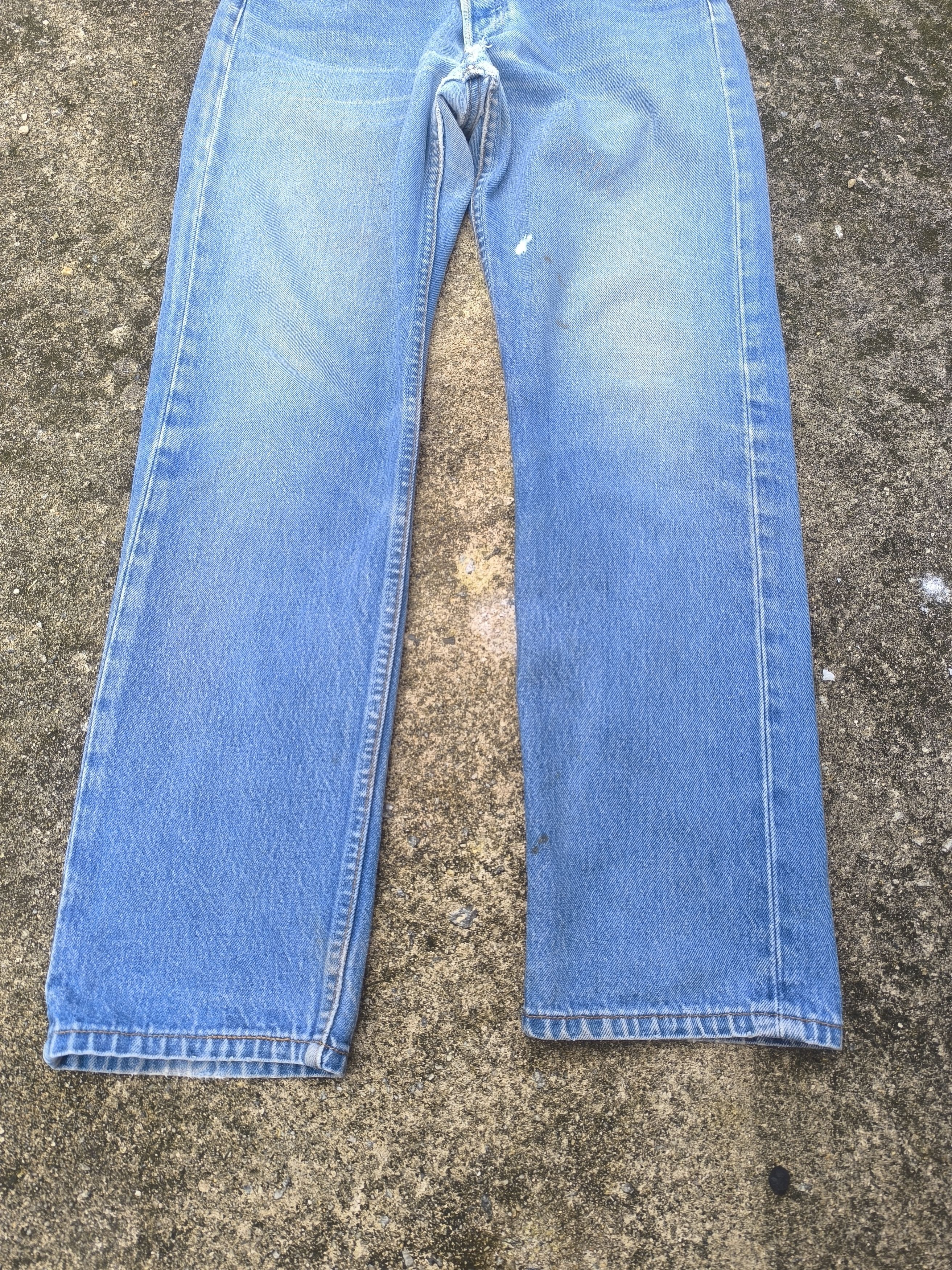 Levi's × Vintage 90s VINTAGE Levis 501 made in USA Size US 31 - 8 Thumbnail