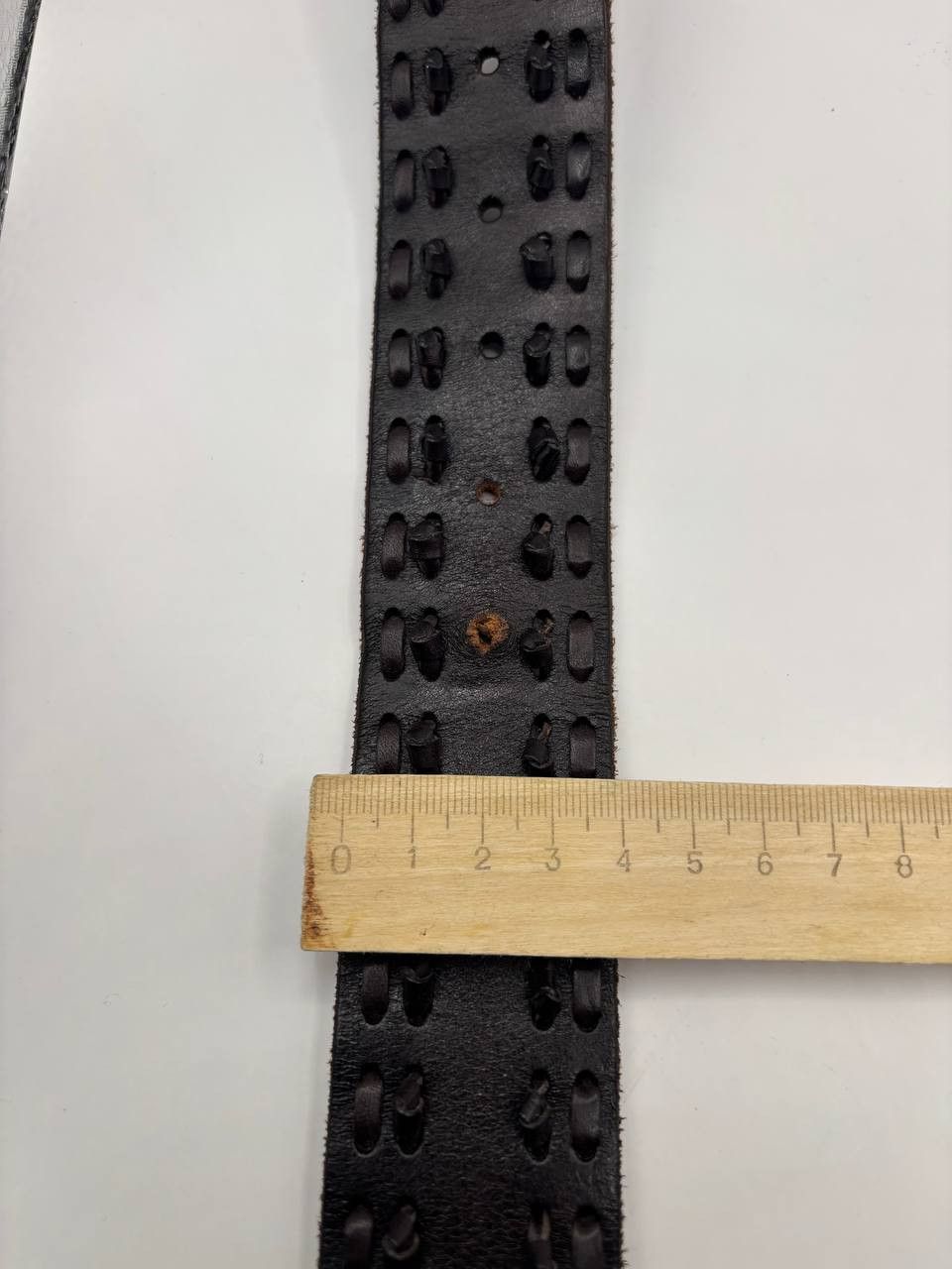 Vintage Pieces Amarion Studded Leather Belt - Size 95 - Boho Size 34 - 8 Thumbnail