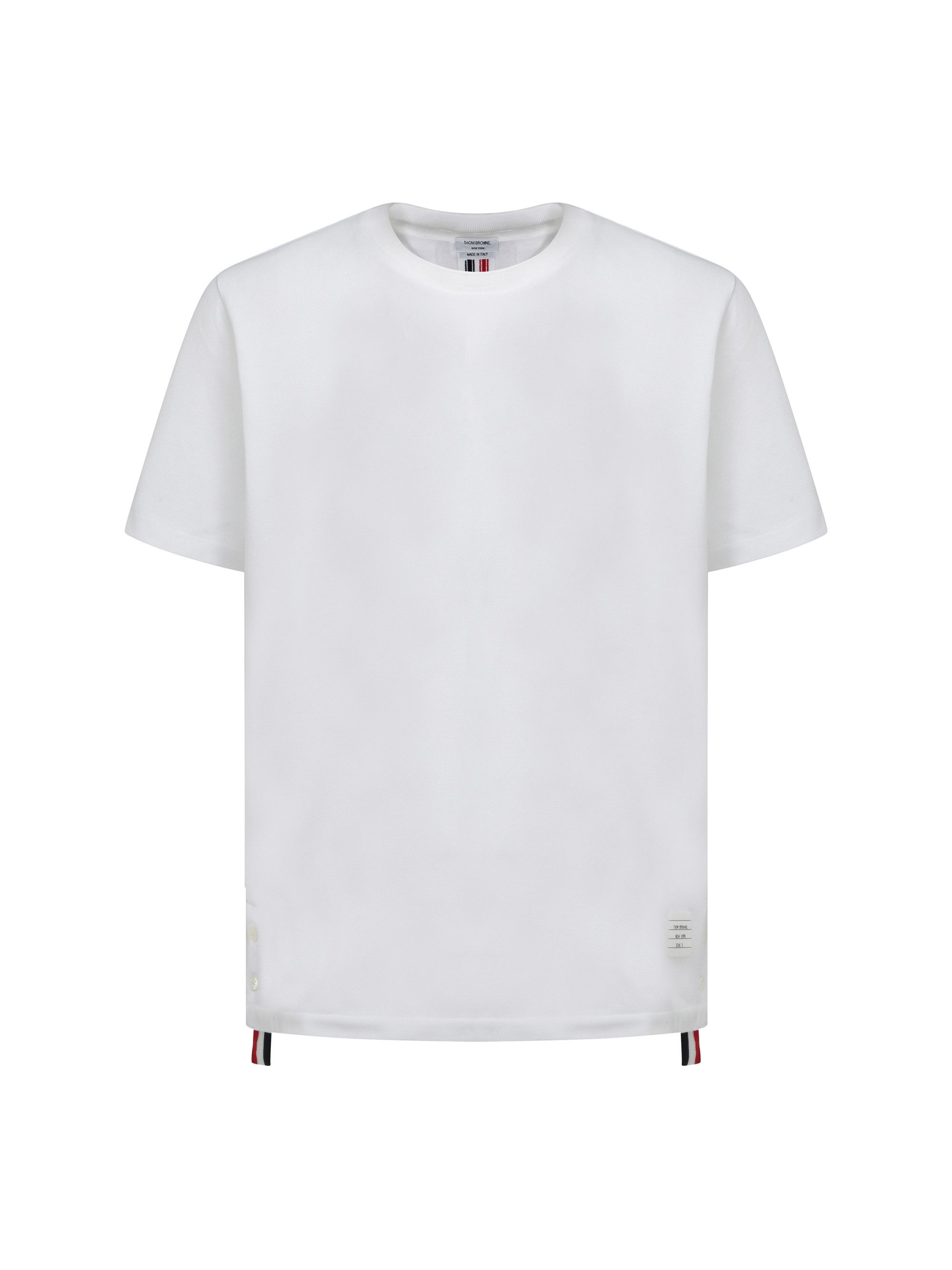 image of Thom Browne T-Shirt in White, Men's (Size 2XL)