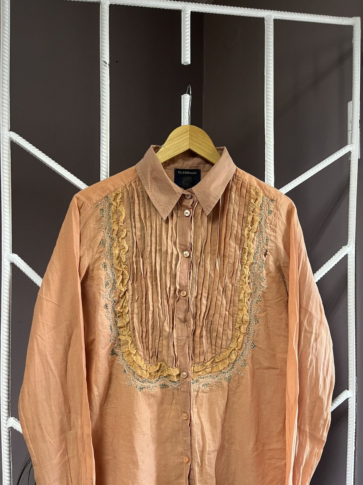 Roberto Cavalli Vintage 90s Runway Roberto Cavalli Class Button Up Shirt Size XL / US 12-14 / IT 48-50 - 3 Thumbnail